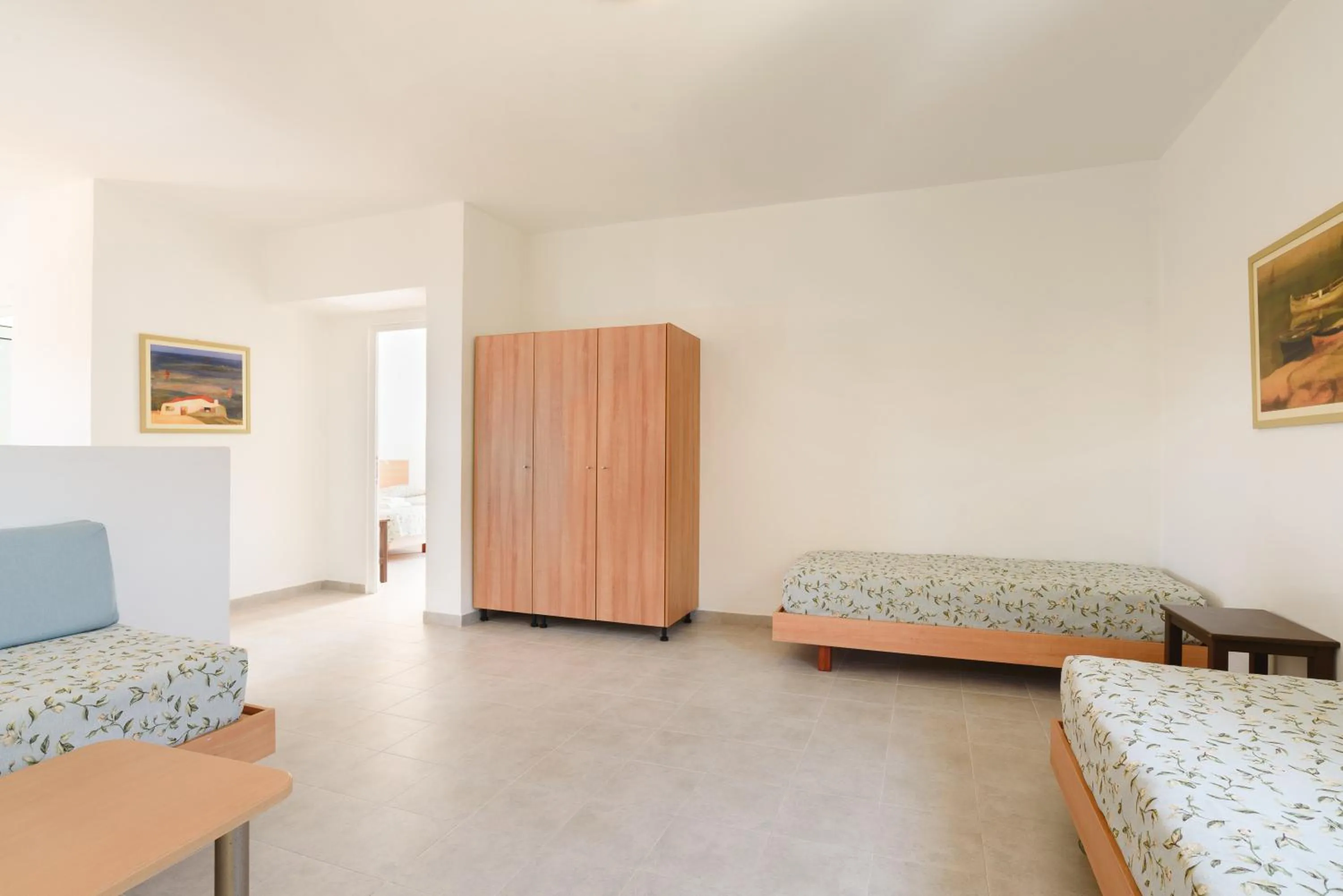 Bed in Matina Pefkos Aparthotel