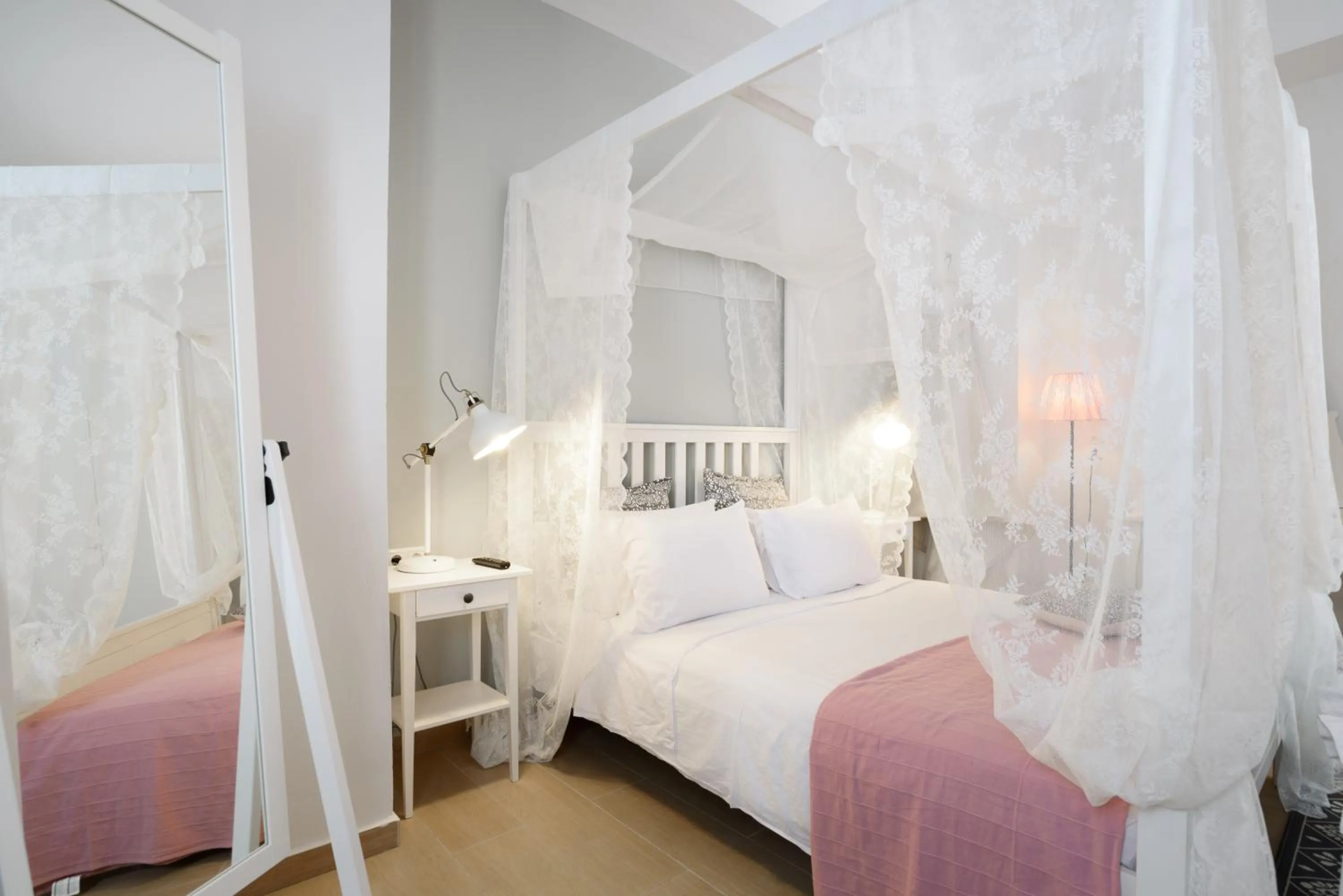 Bed in Matina Pefkos Aparthotel