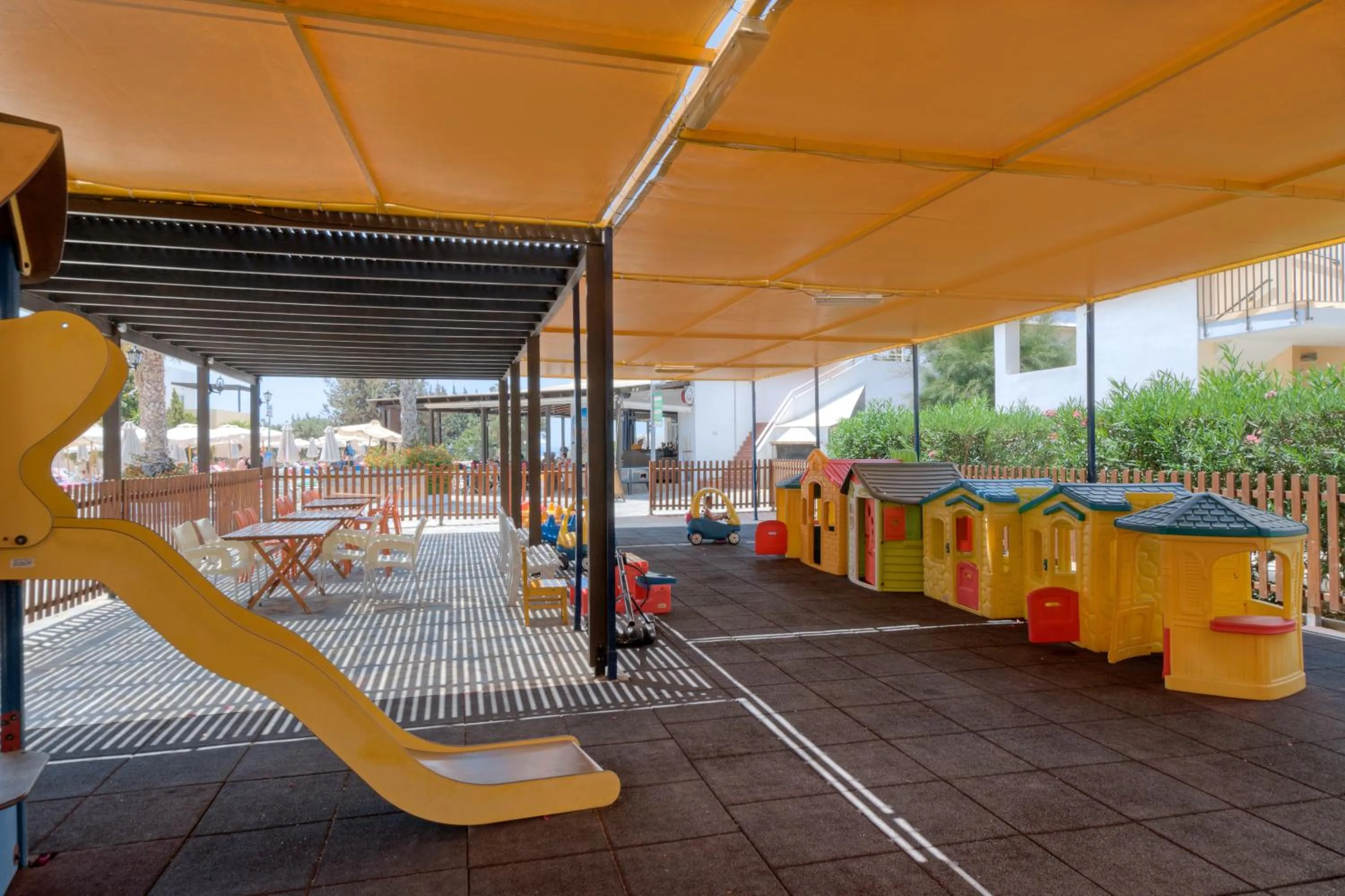 Children play ground in Matina Pefkos Aparthotel