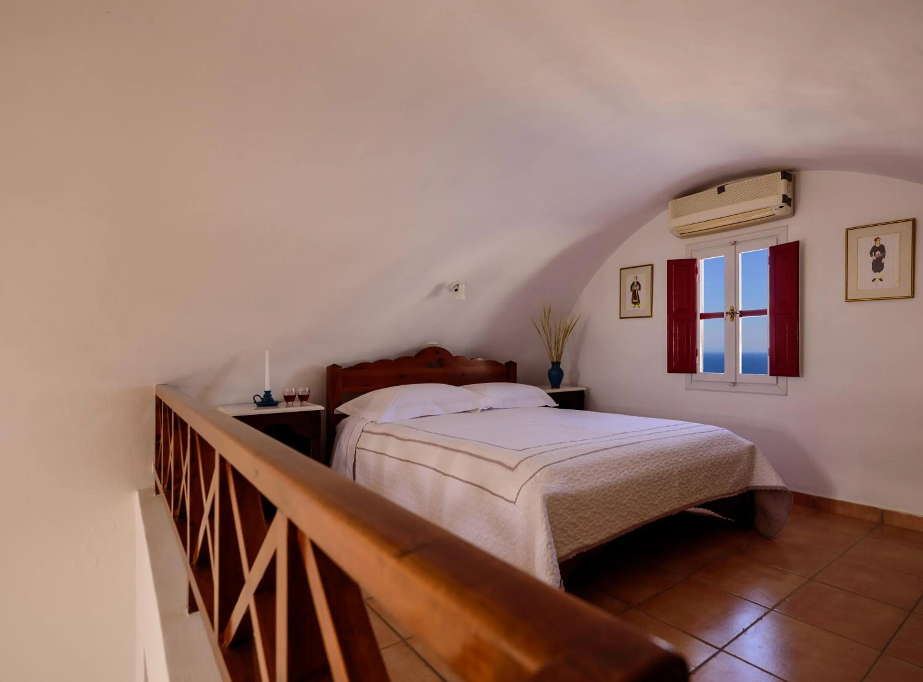 Bed in Nikos Villas