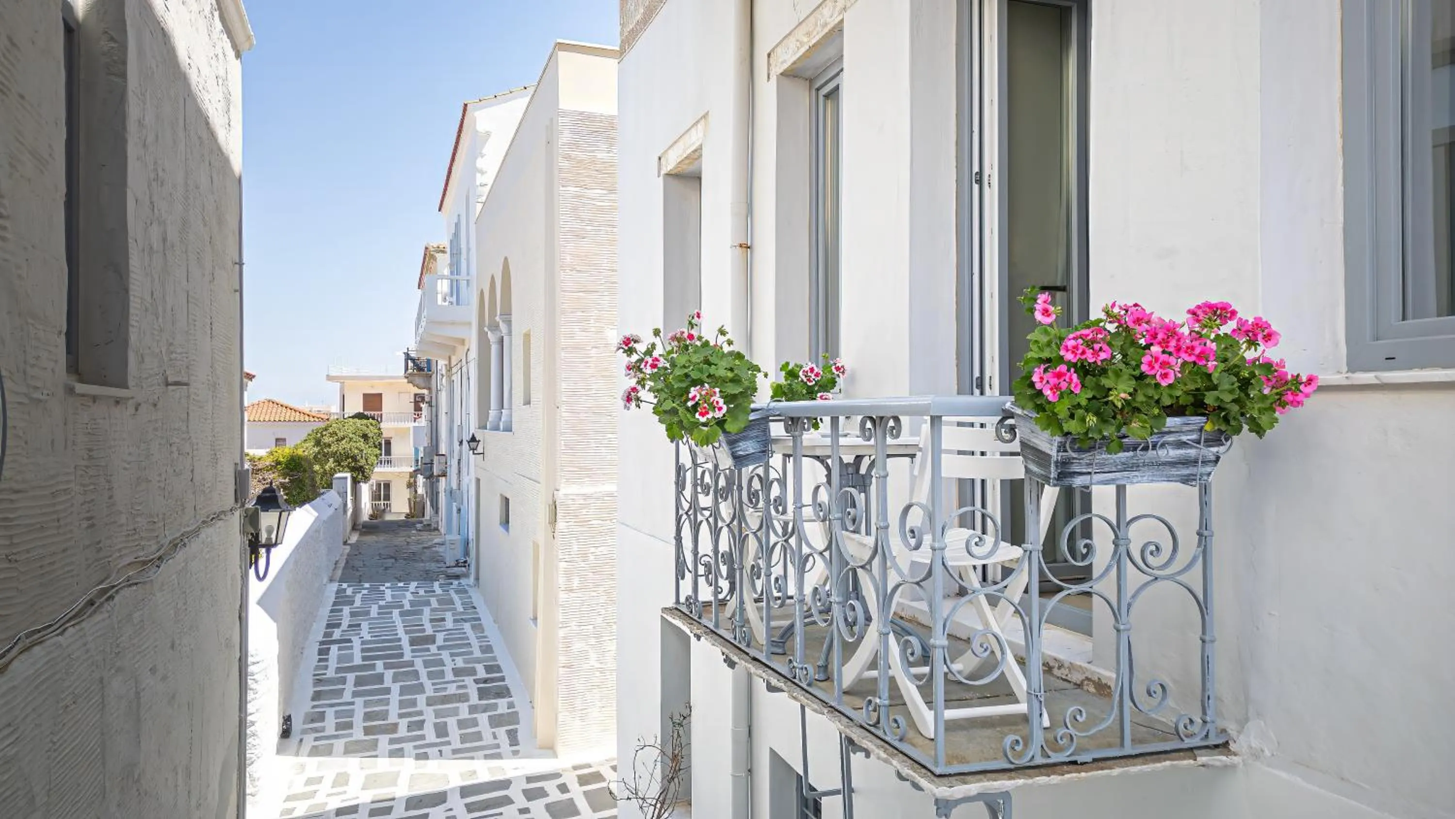 Balcony/Terrace in Micra Anglia Boutique Hotel & Spa