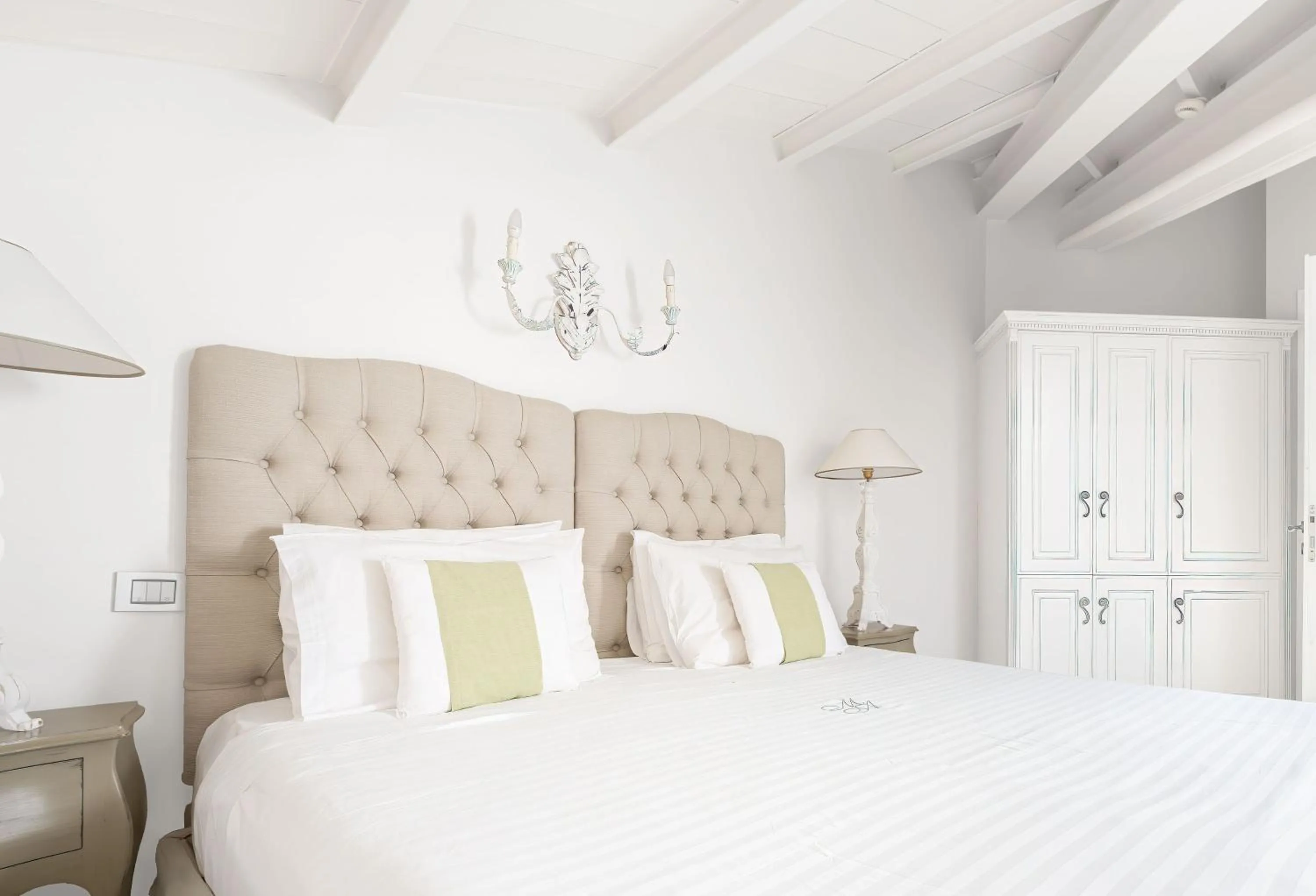 Bed in Micra Anglia Boutique Hotel & Spa