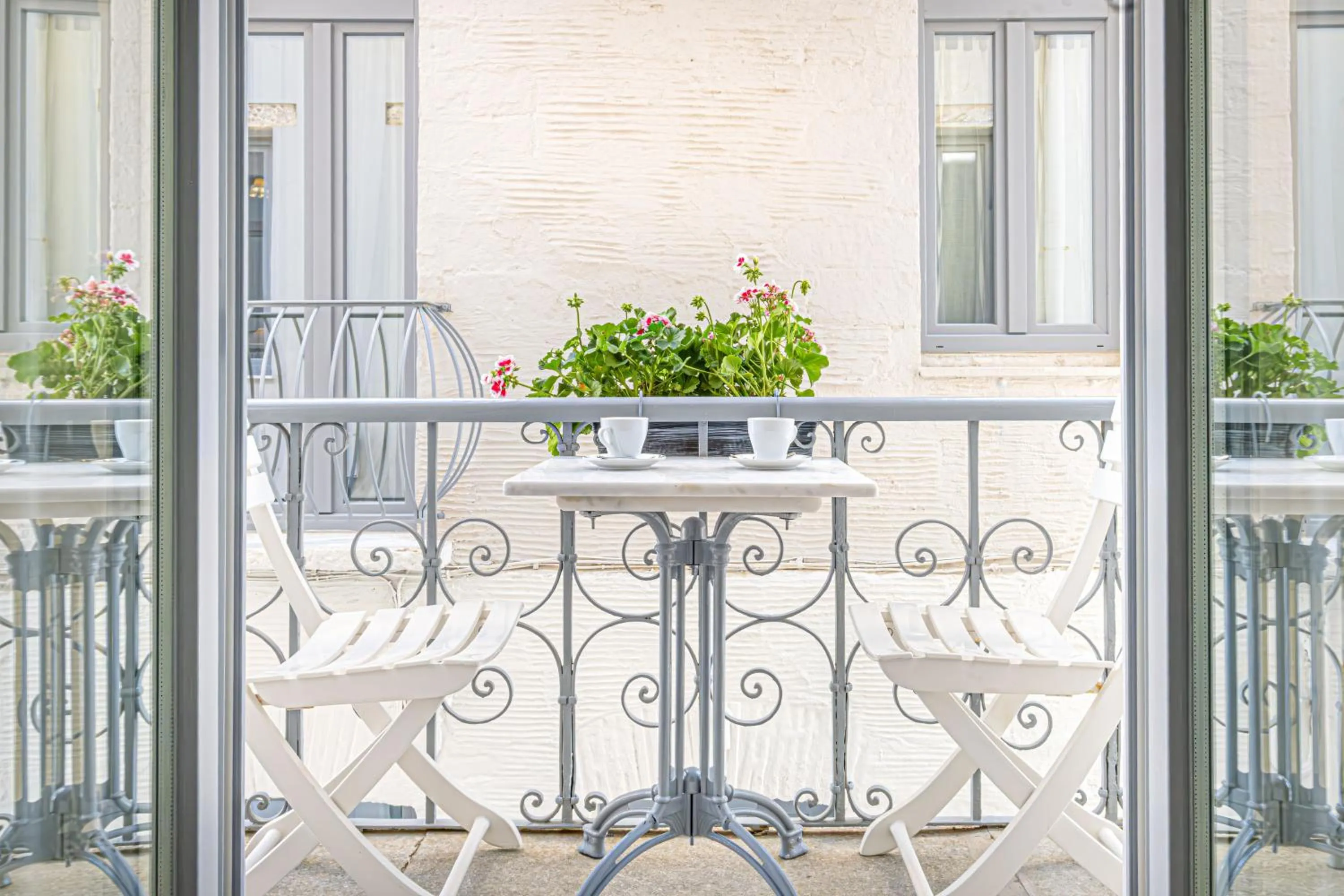Balcony/Terrace in Micra Anglia Boutique Hotel & Spa