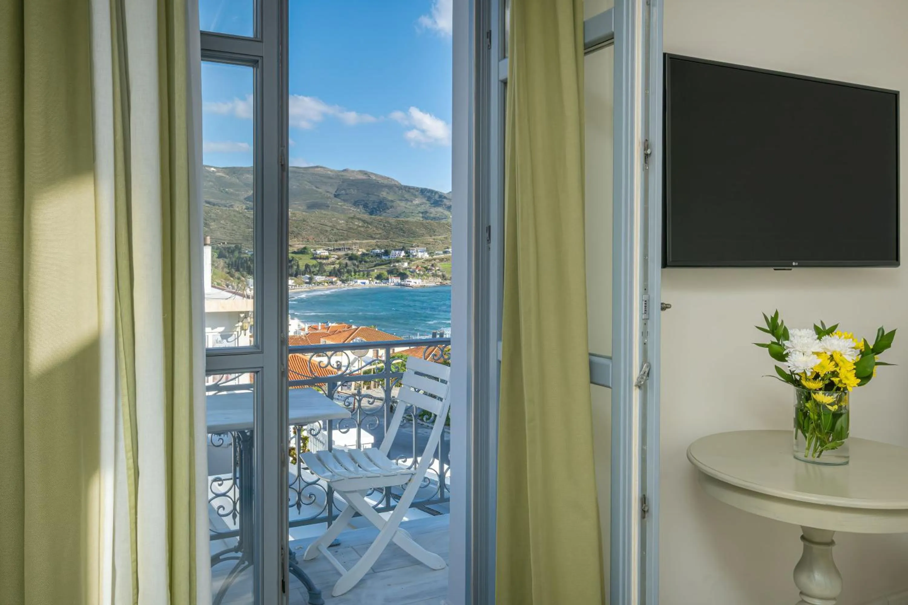 Sea view in Micra Anglia Boutique Hotel & Spa