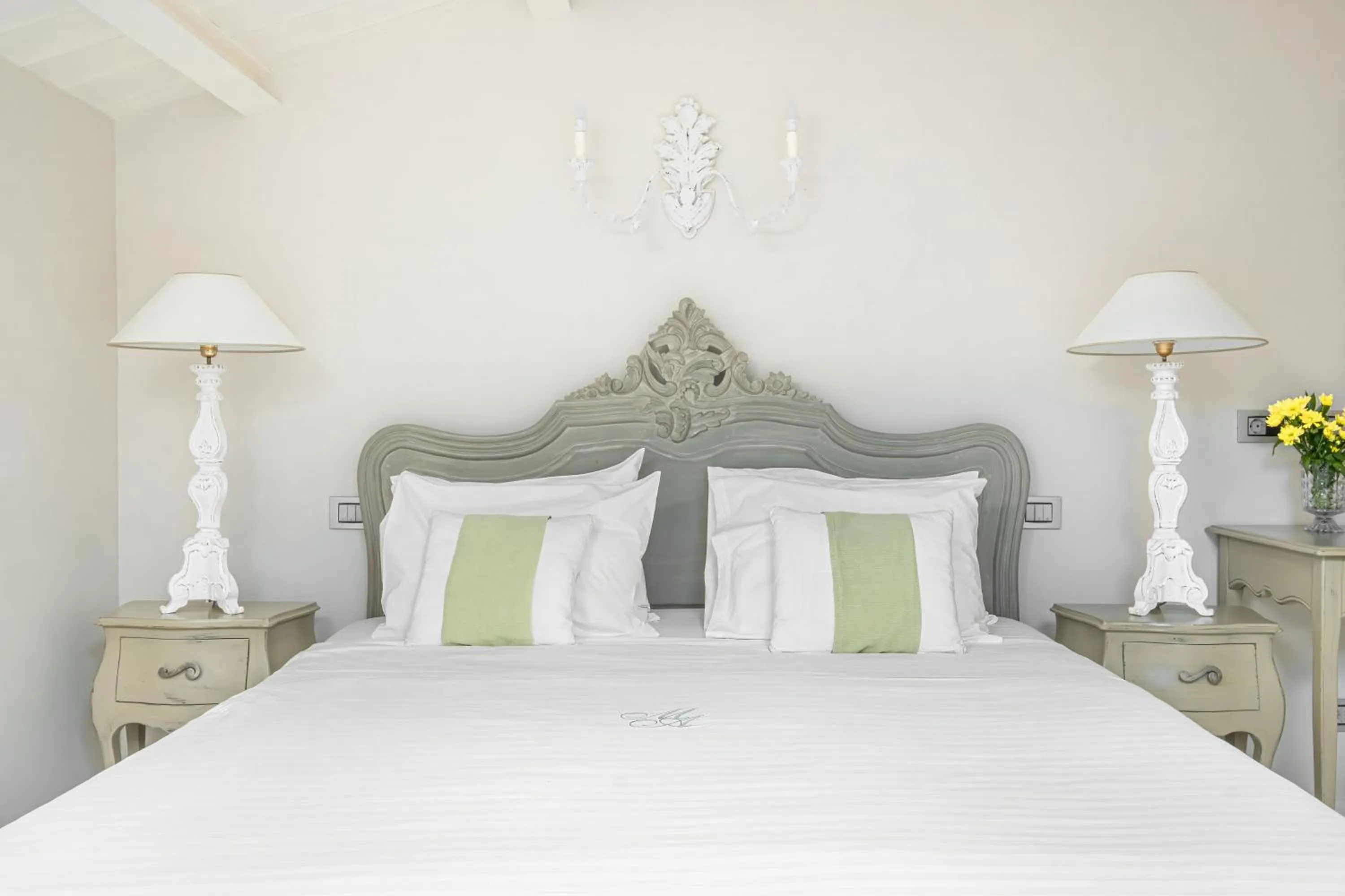 Bed in Micra Anglia Boutique Hotel & Spa