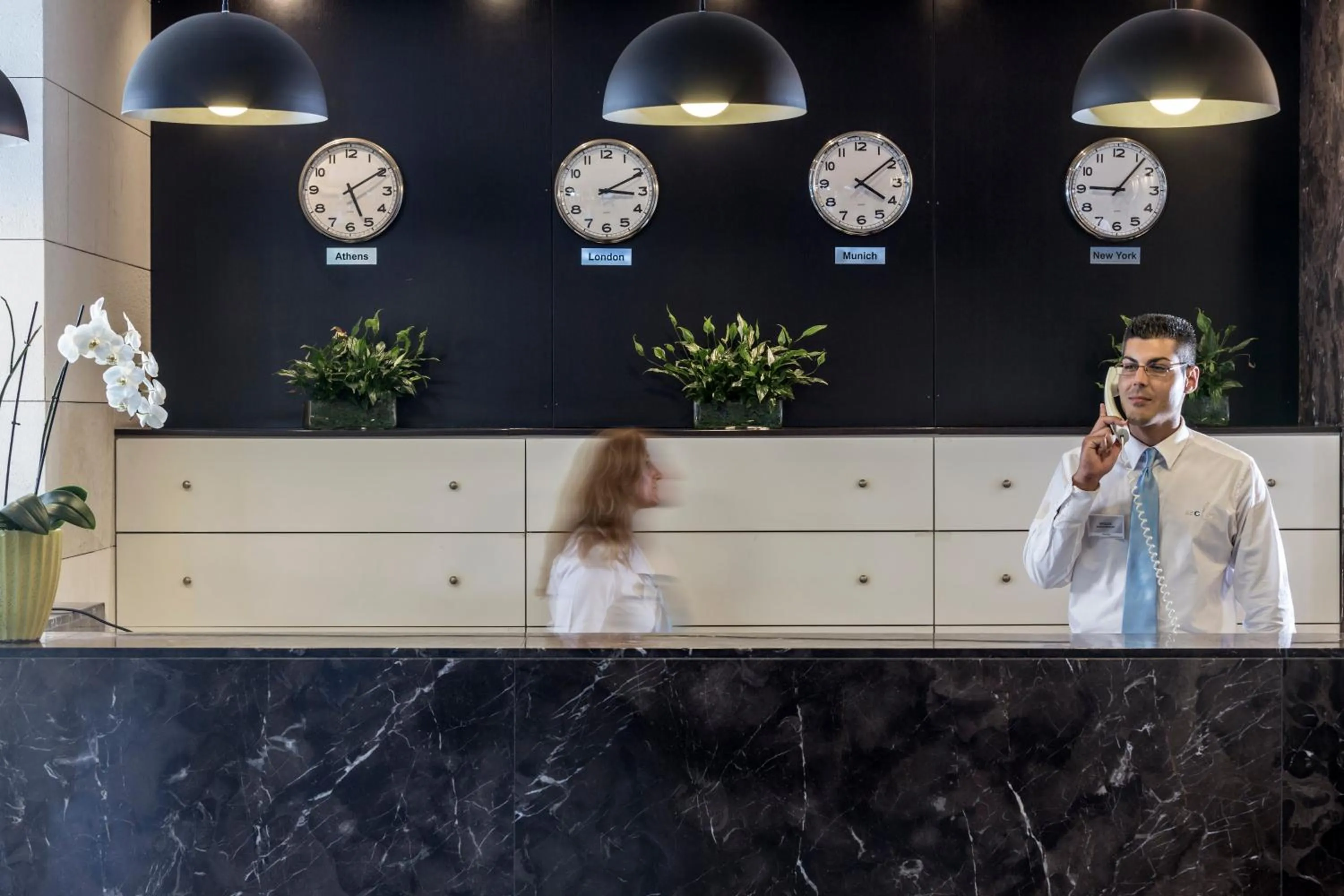 Lobby or reception in Aeolos Beach Resort