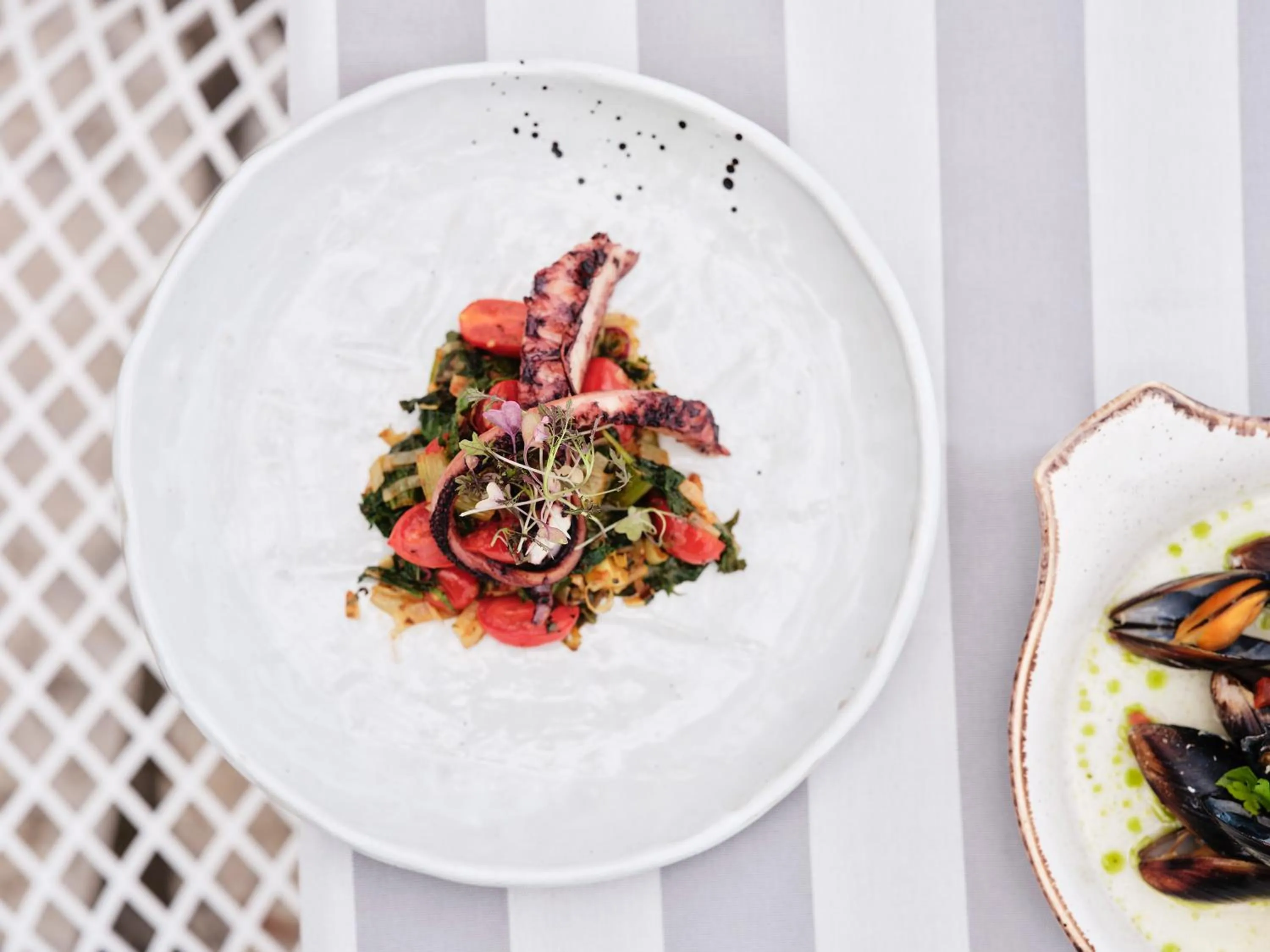 Food in Aeolos Beach Resort