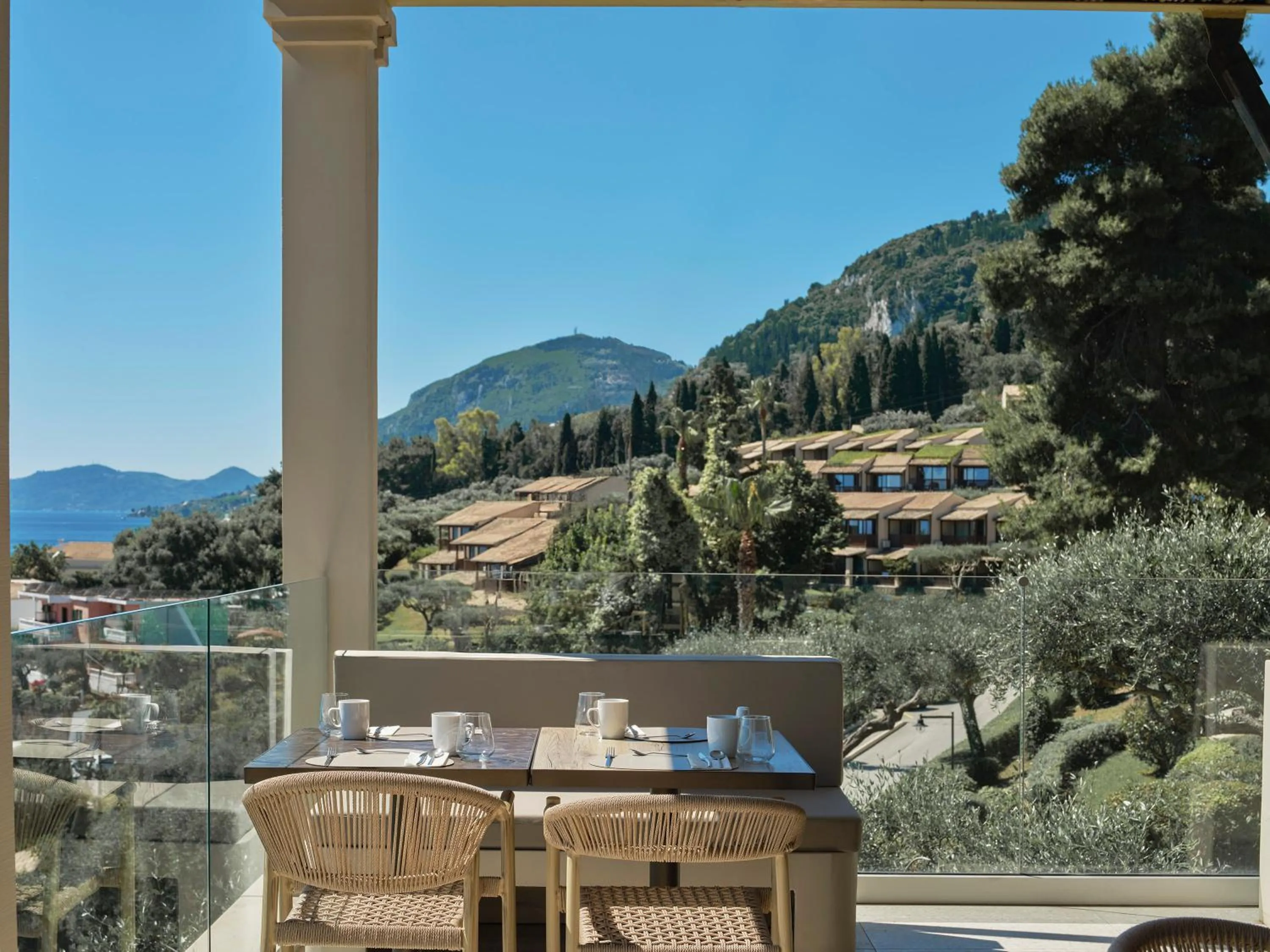 Natural landscape in Aeolos Beach Resort