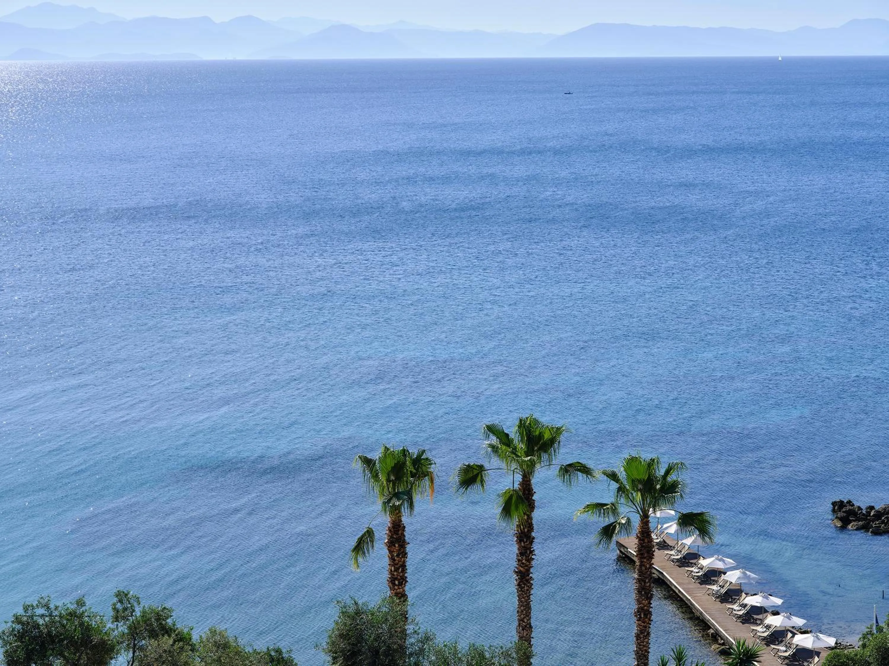 Sea view in Aeolos Beach Resort