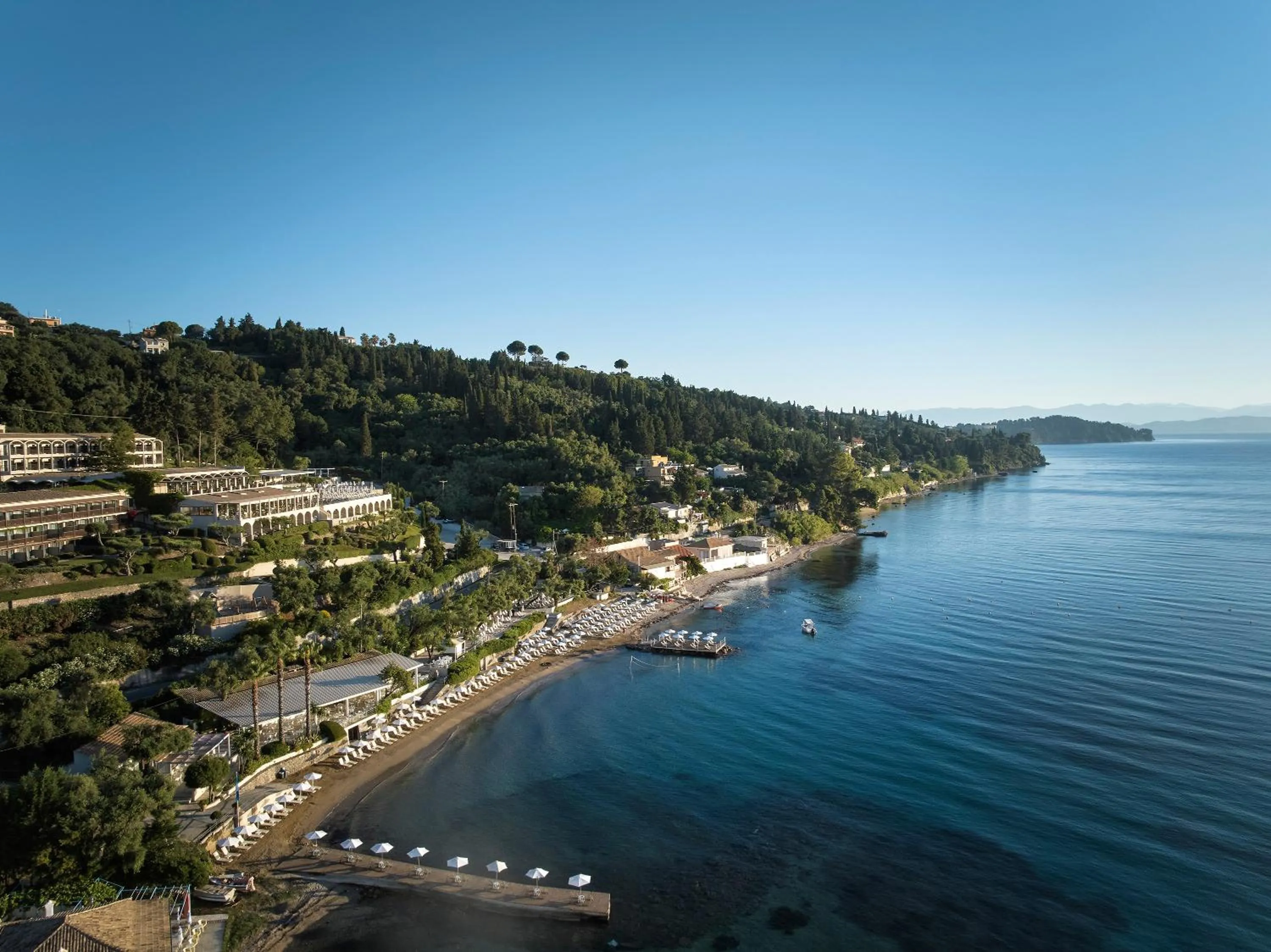 Natural landscape in Aeolos Beach Resort