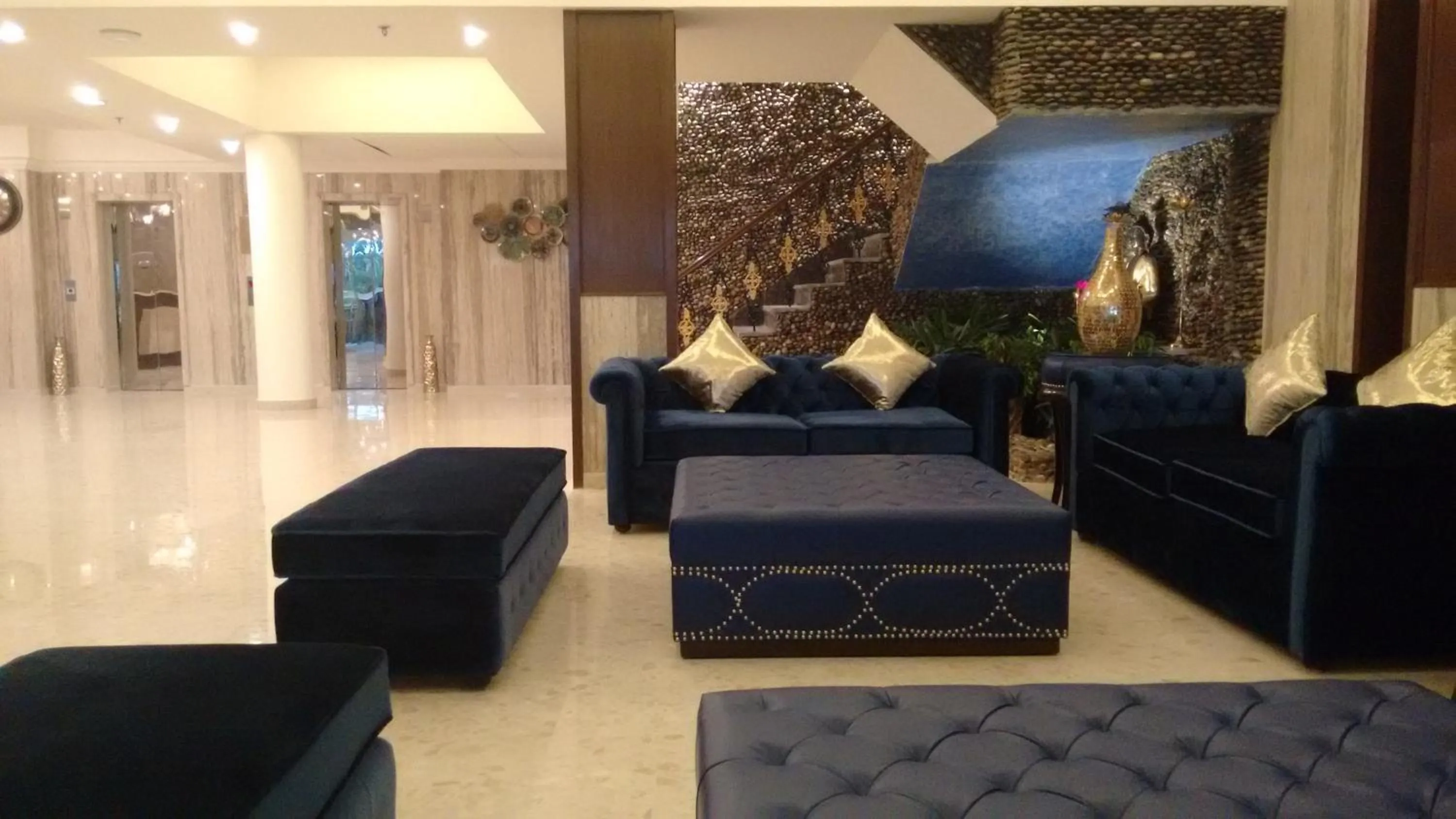 Living room in RS Sarovar Portico