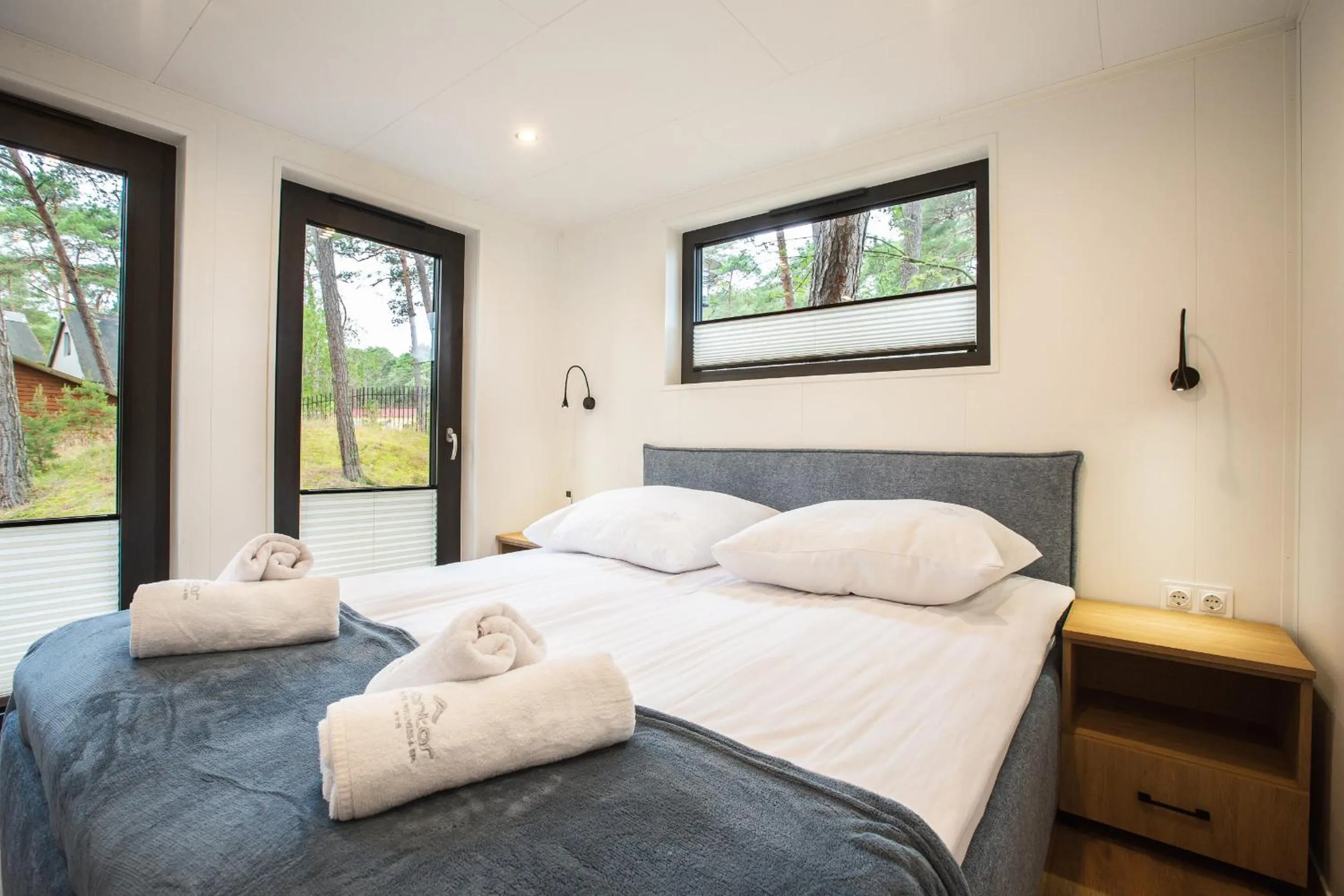 Bed in Hotel Jantar Wellness & Spa