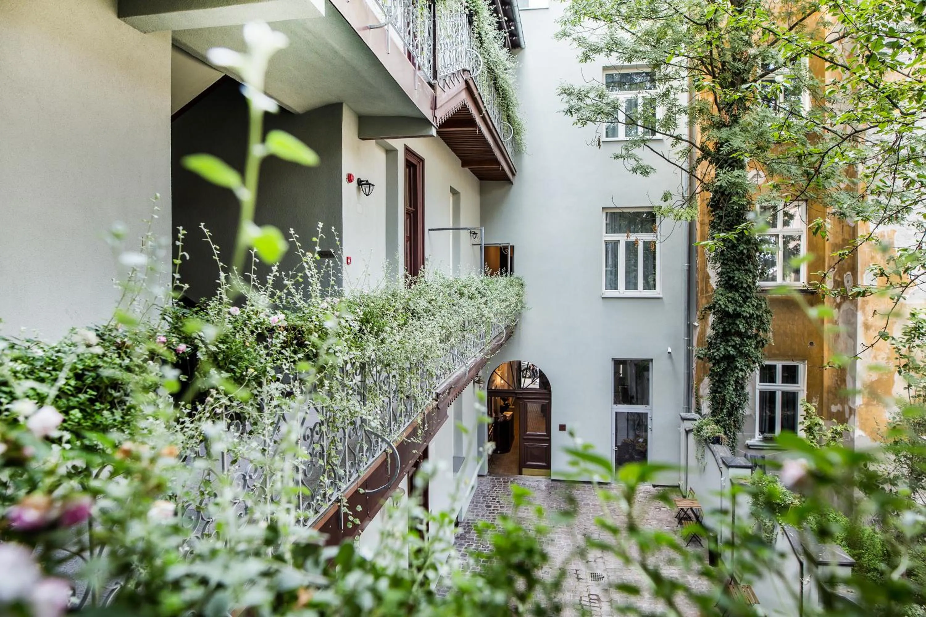 Balcony/Terrace in Aparthotel Old Town