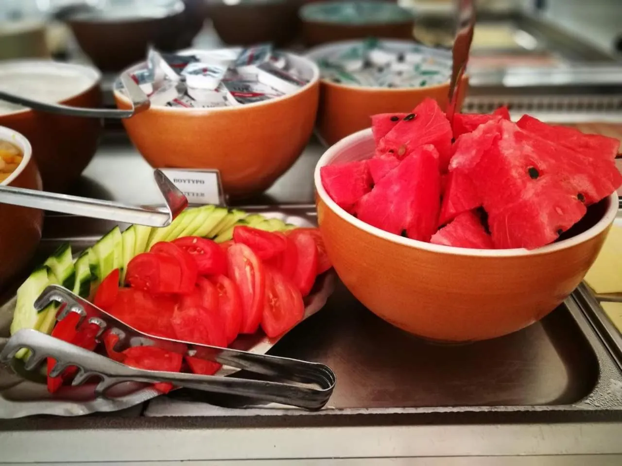 Breakfast in Patmos Paradise Hotel