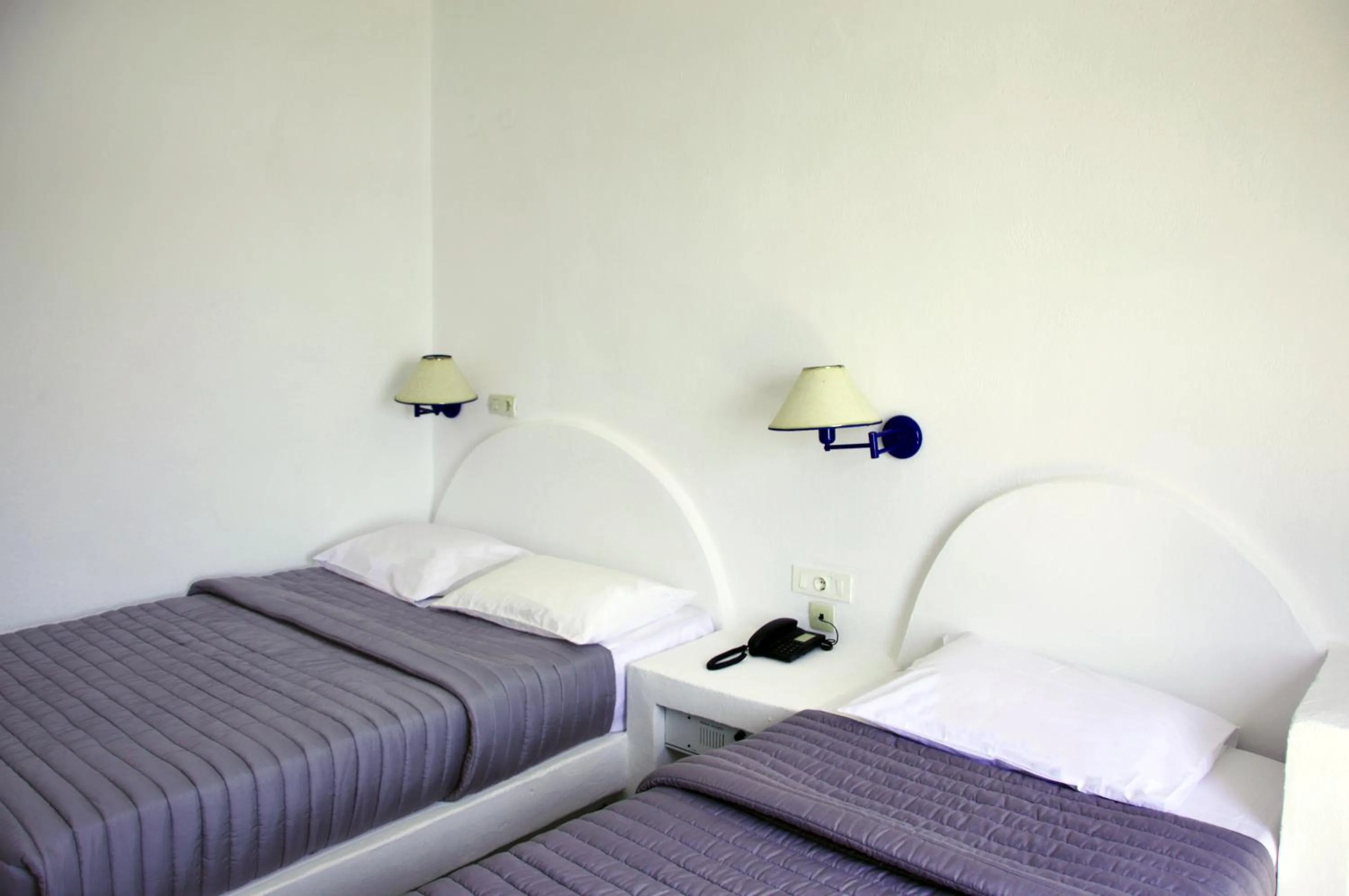 Bedroom, Bed in Patmos Paradise Hotel