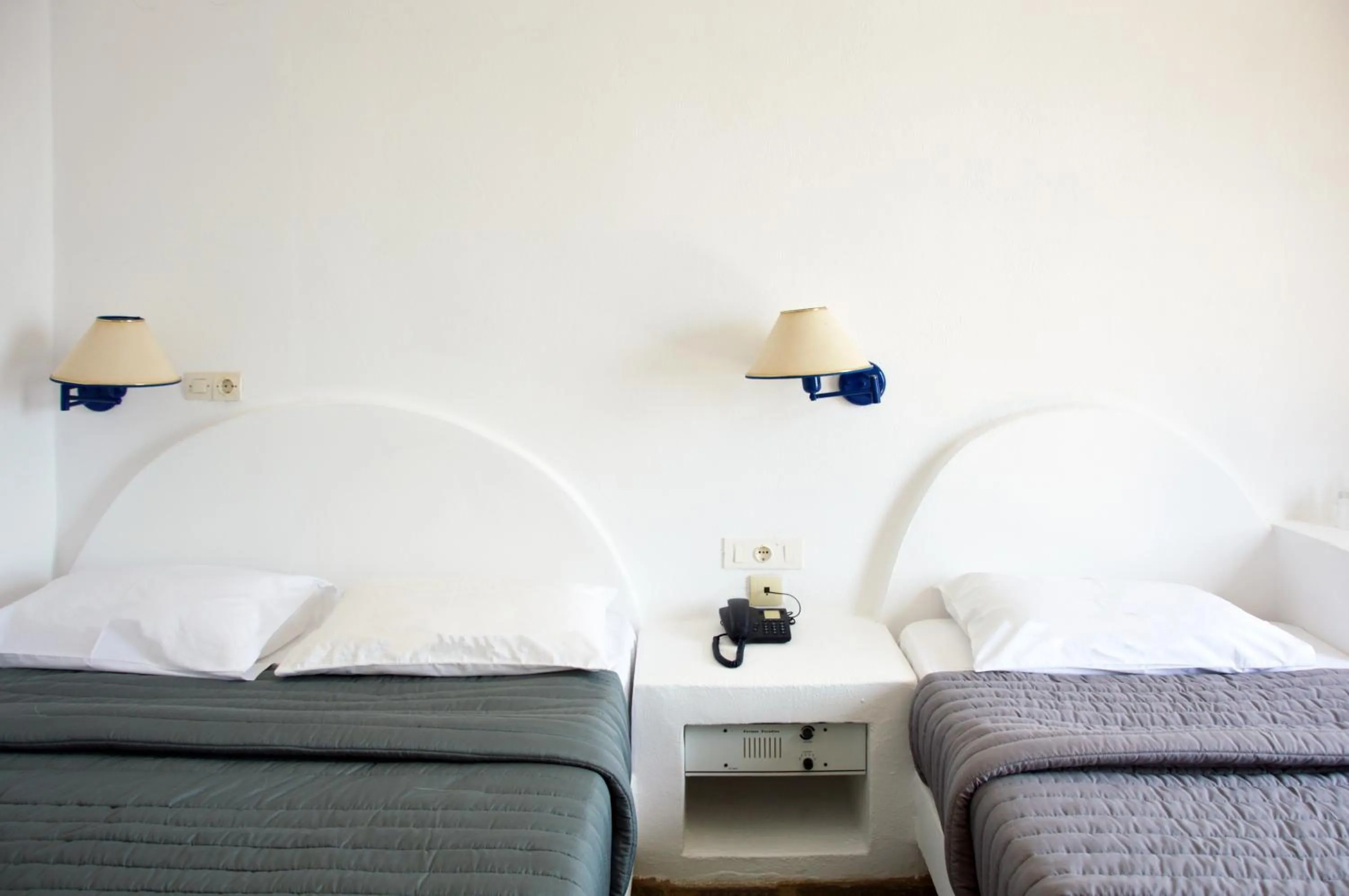 Bedroom, Bed in Patmos Paradise Hotel