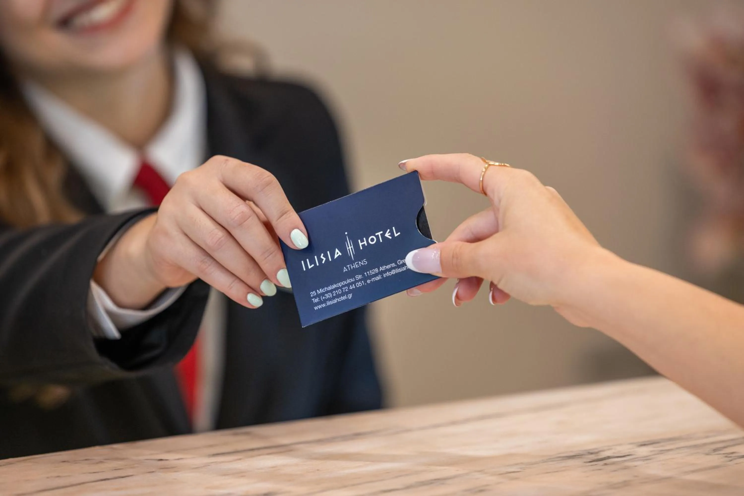 Lobby or reception in Ilisia Hotel Athens