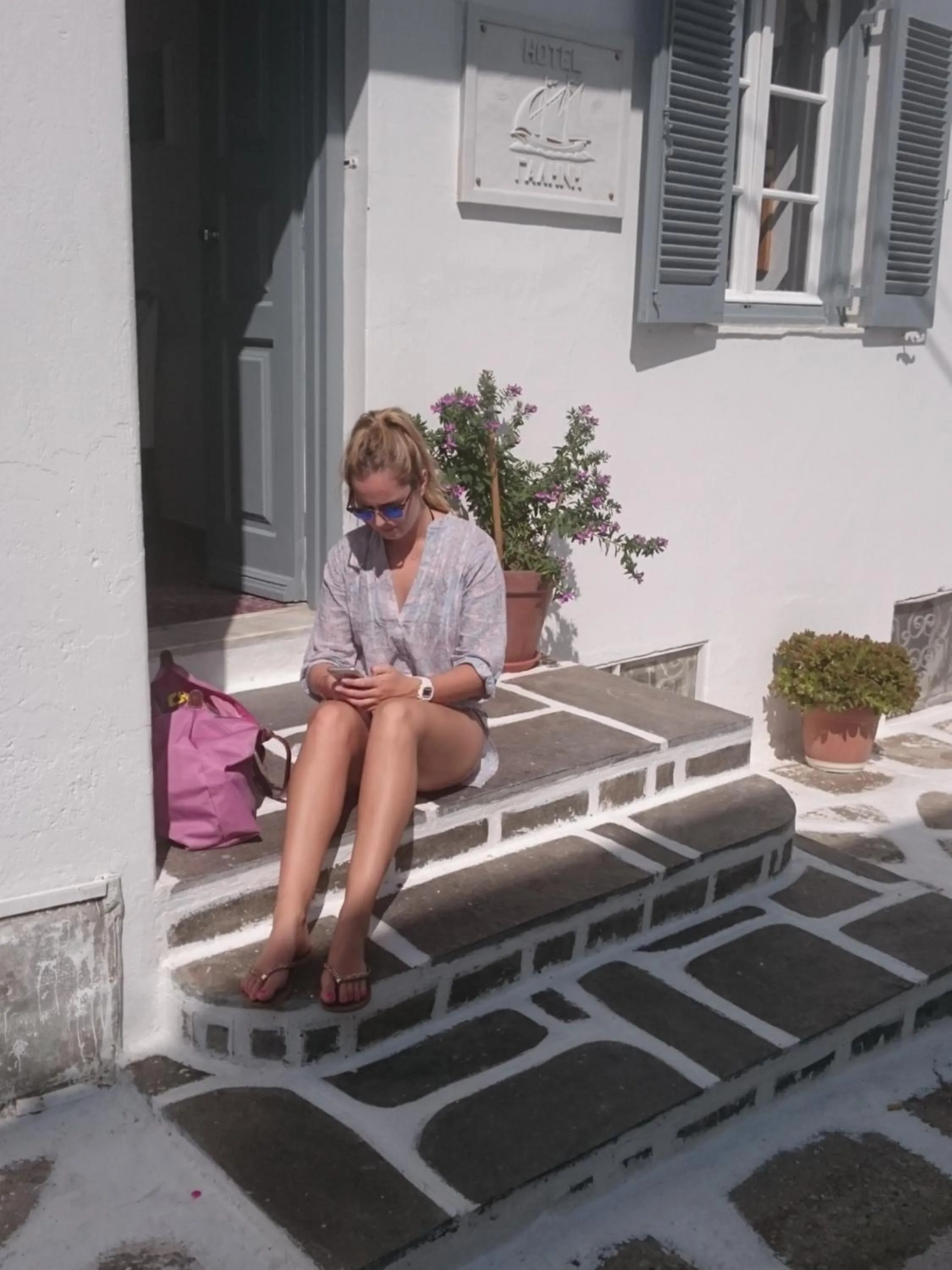 Property building in Galini Hotel