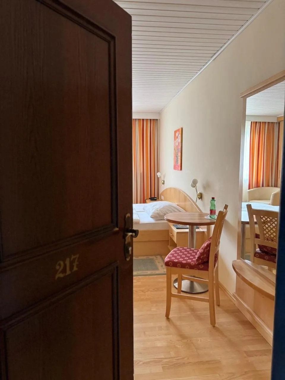 Bed in Hotel Paradiesquelle