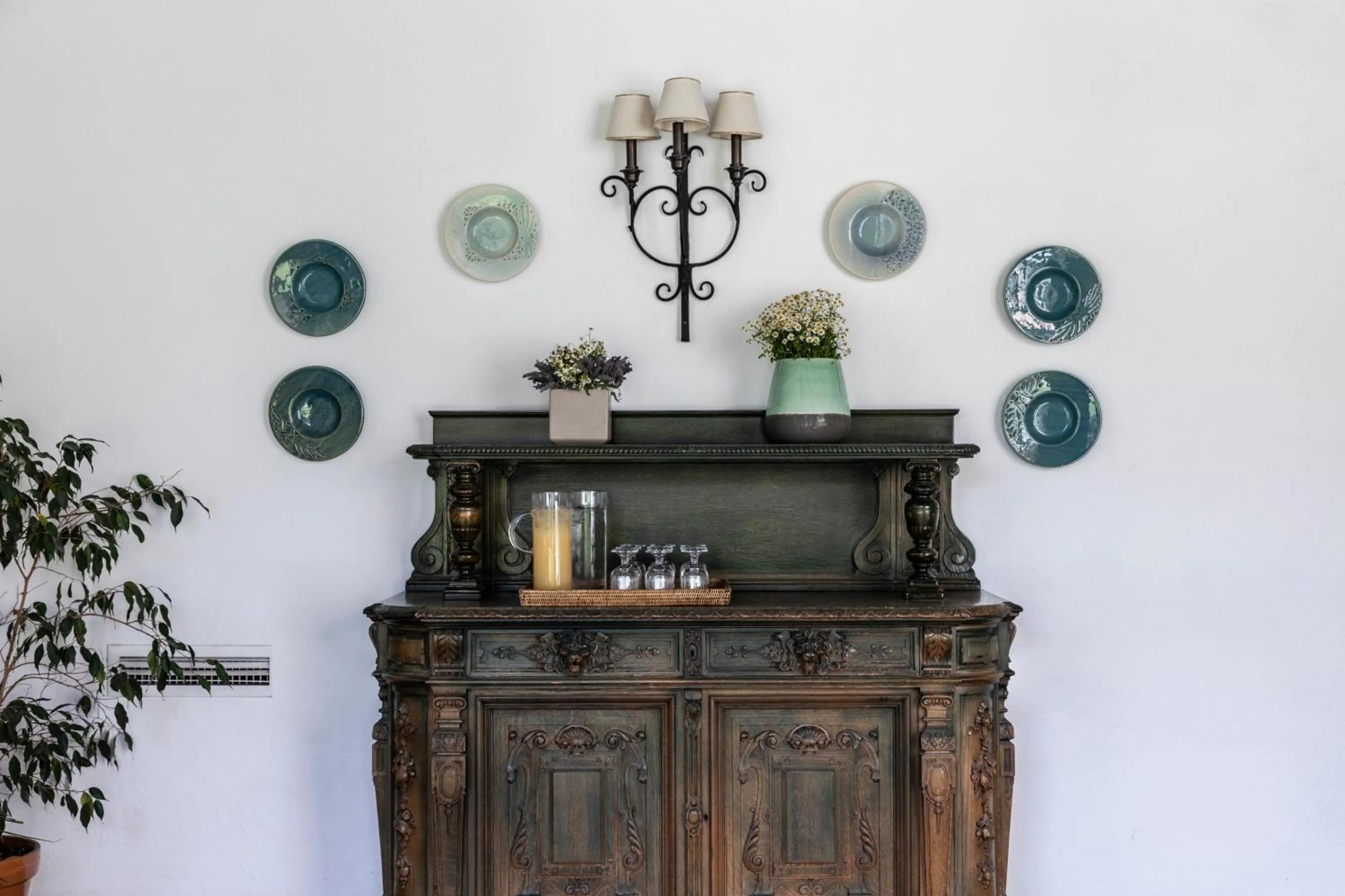 Decorative detail in Amalia Hotel Meteora