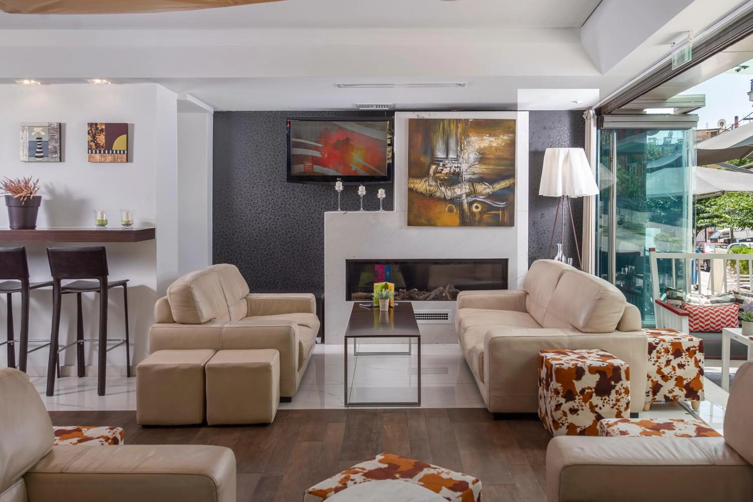 Lobby or reception in Habitat Hotel