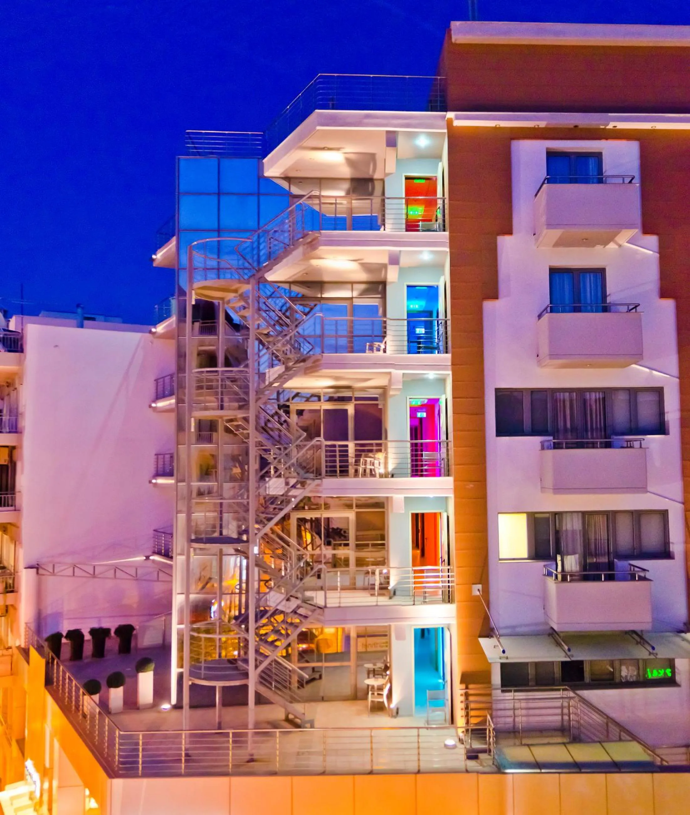 Bird's eye view in Habitat Hotel