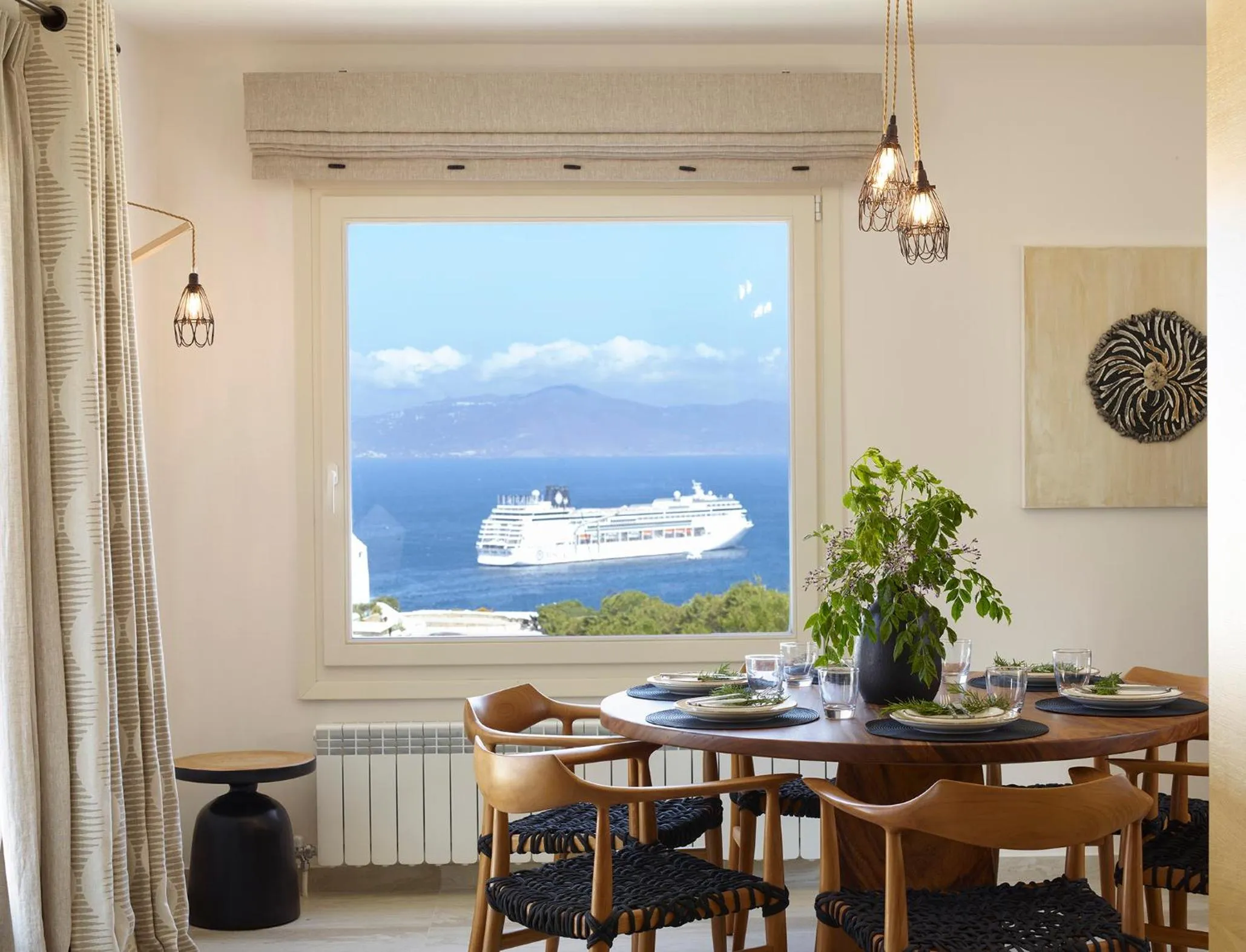 Dining area in Vencia Boutique Hotel