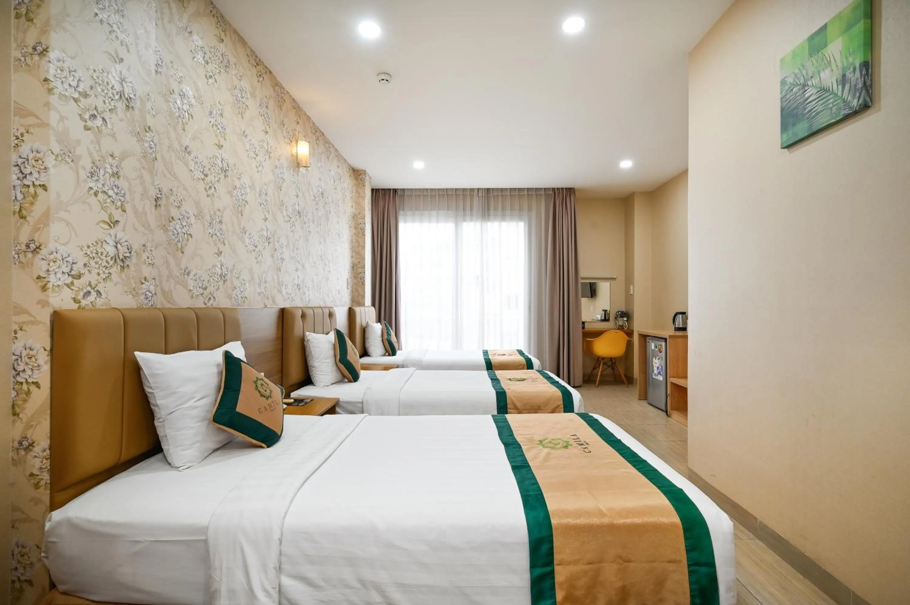 Photo of the whole room, Bed in Camila Airport Hotel