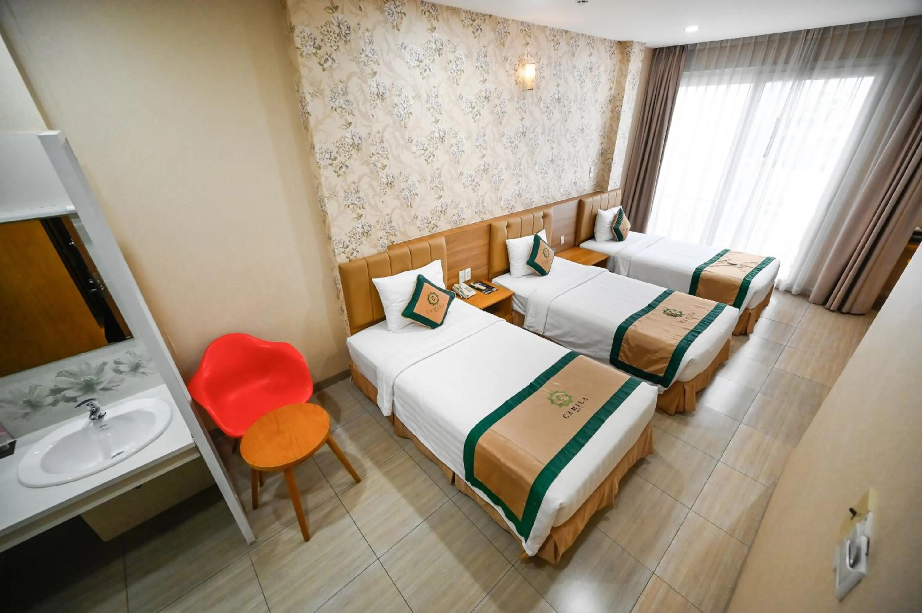 Photo of the whole room, Bed in Camila Airport Hotel