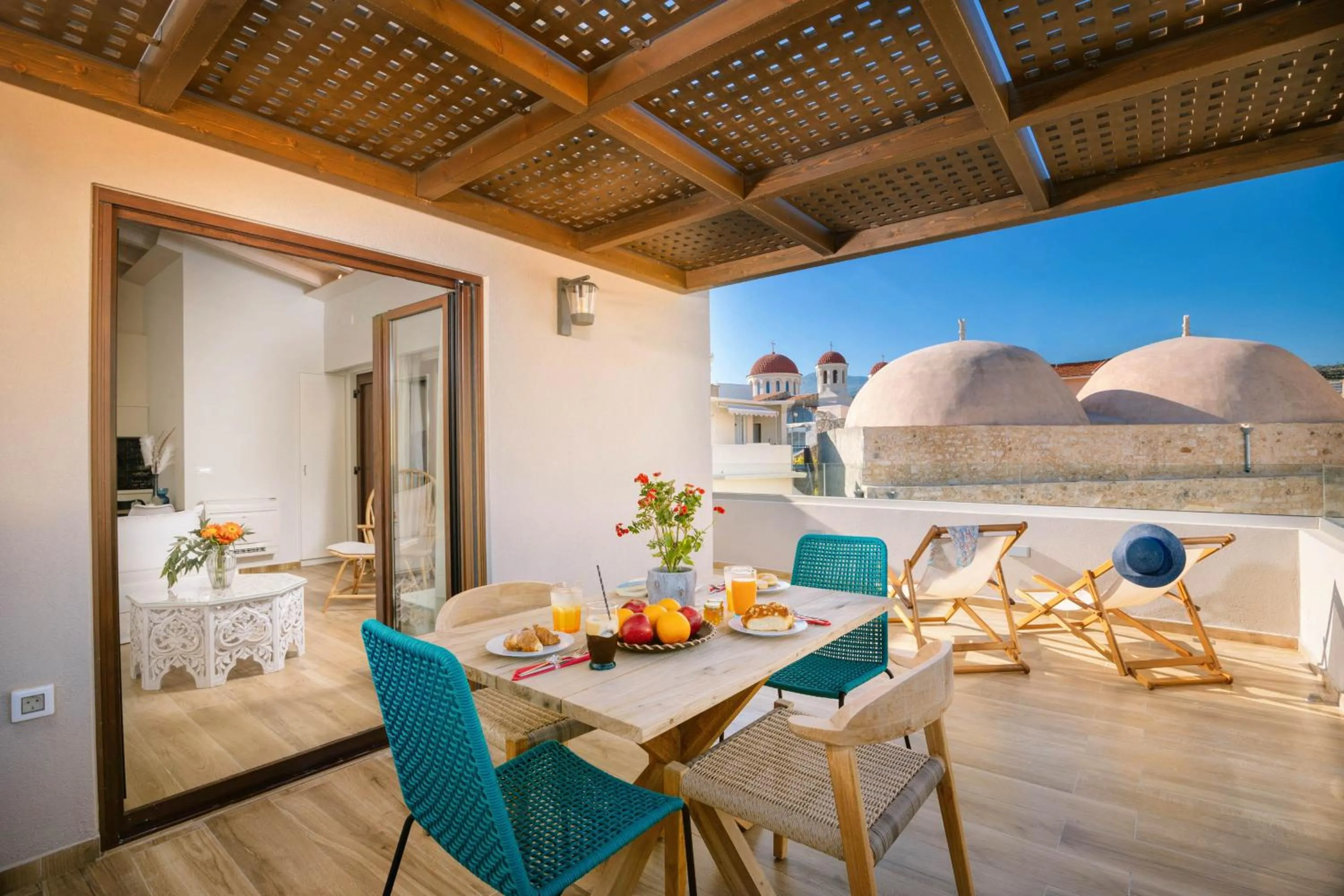 Balcony/Terrace in Casa Moazzo Suites and Apartments