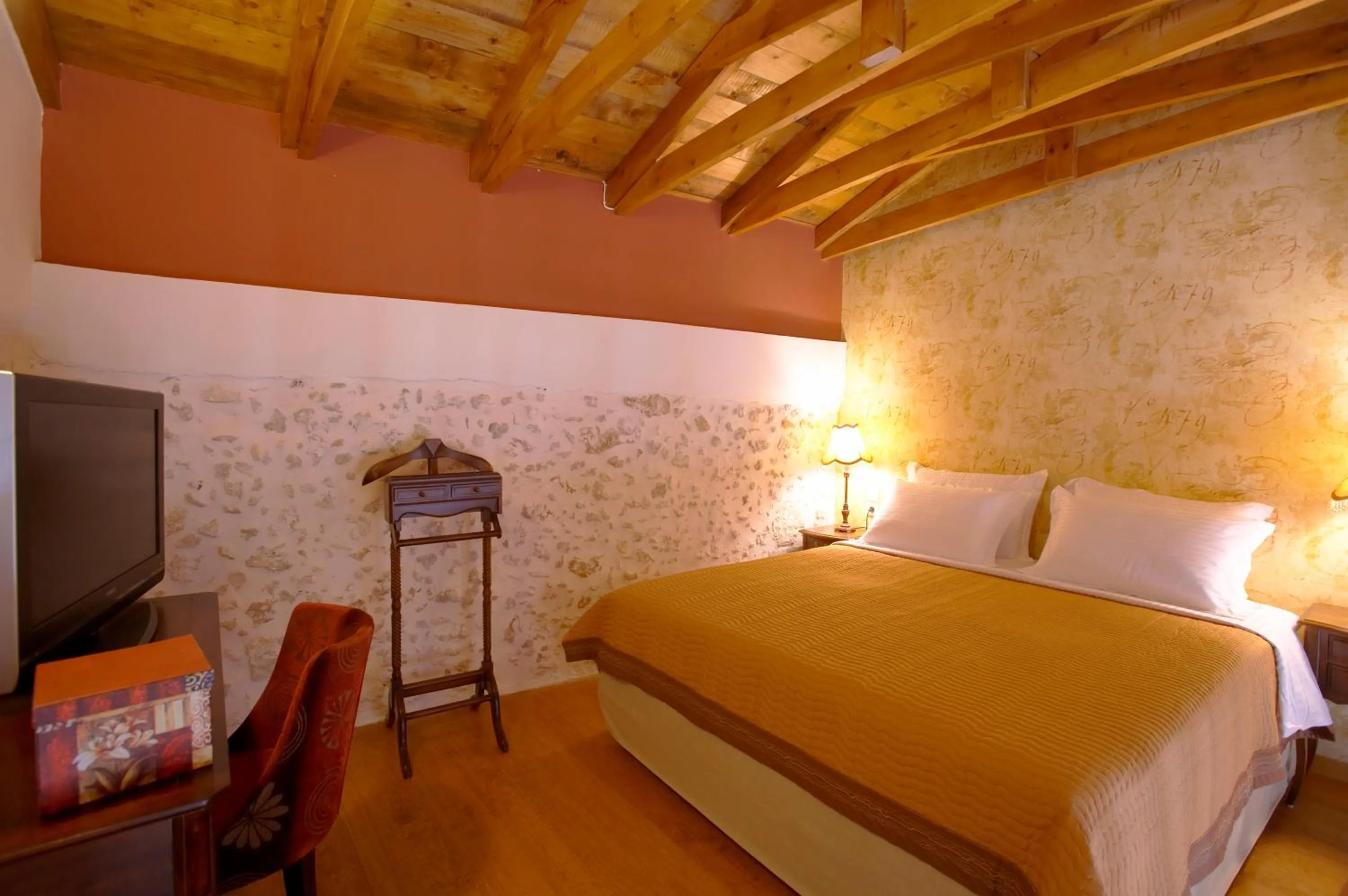 Bed in Casa Moazzo Suites and Apartments