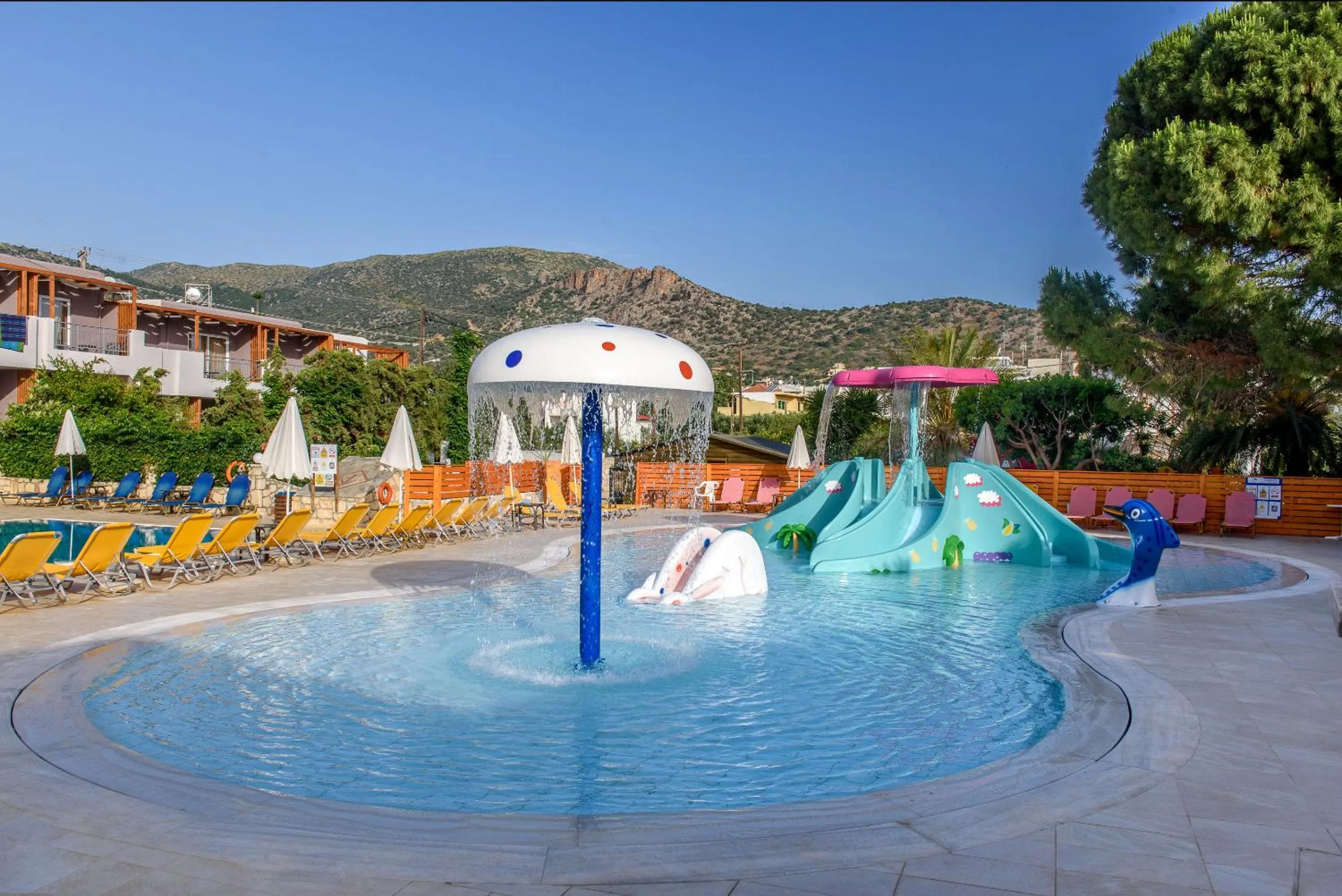 Aqua park in Eurohotel Katrin Hotel & Bungalows