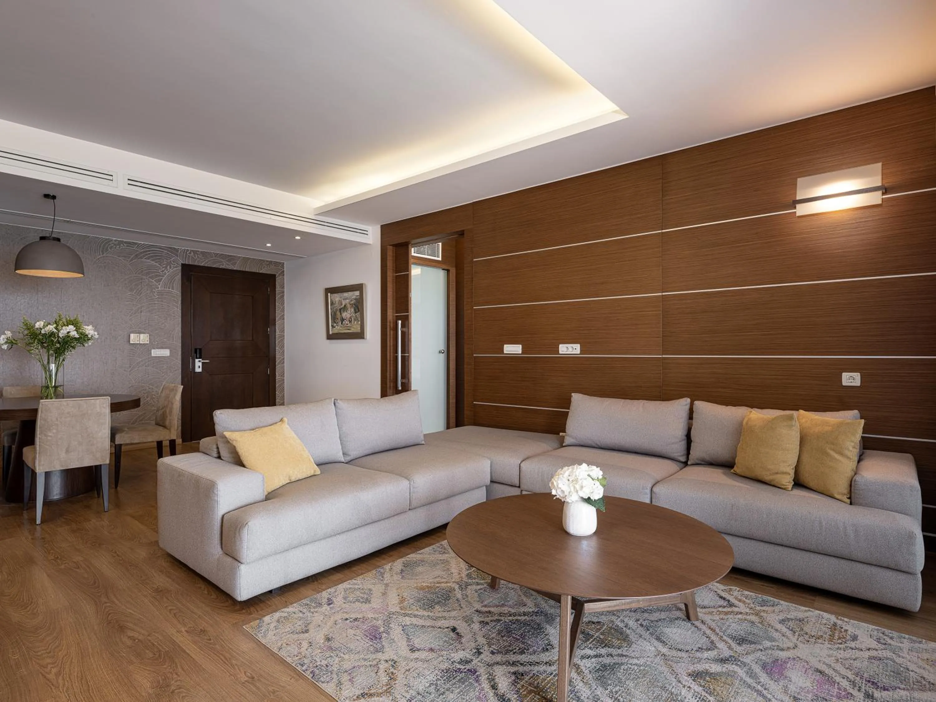 Living room in Minoa Palace Resort