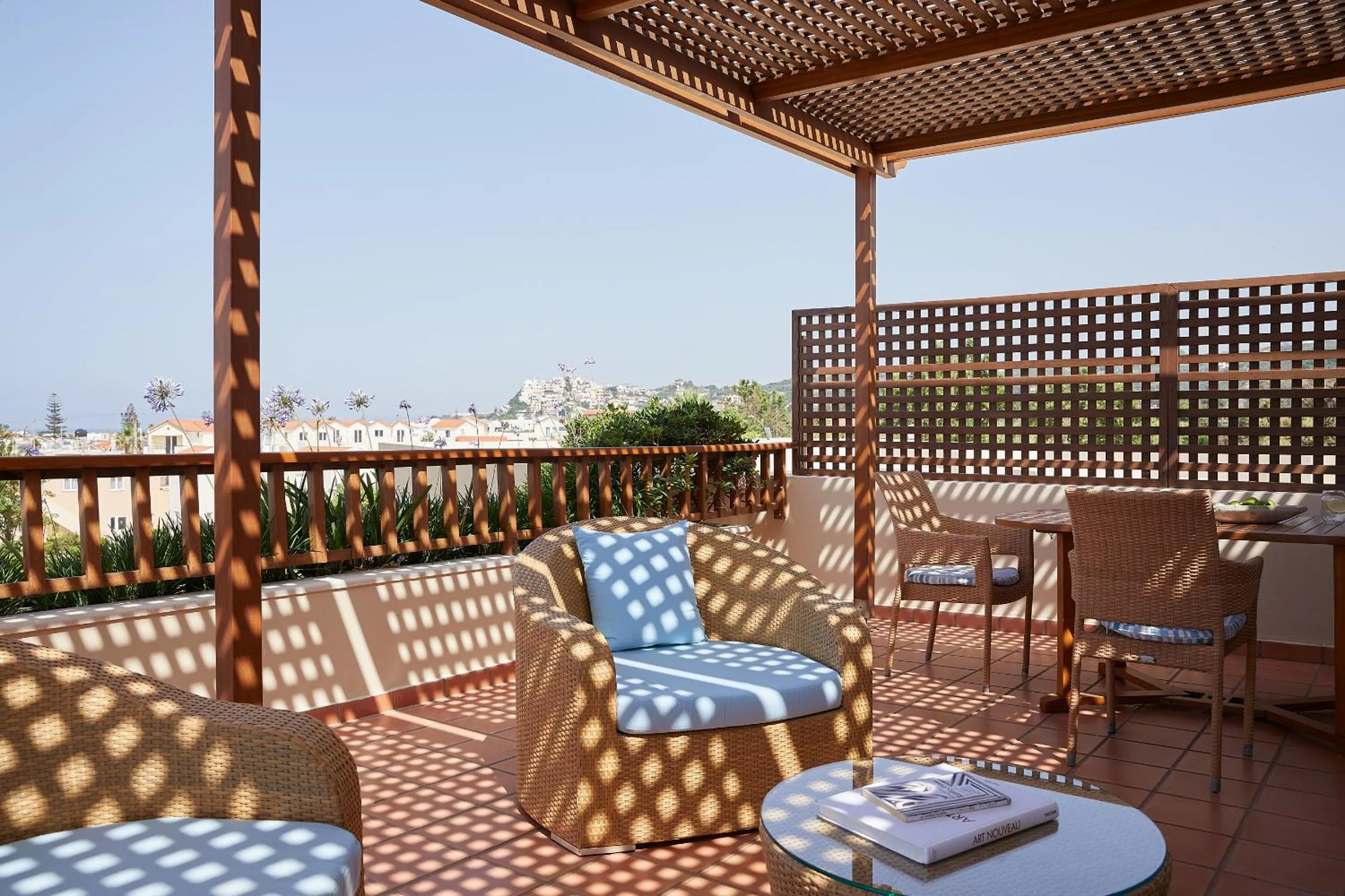 Balcony/Terrace in Minoa Palace Resort