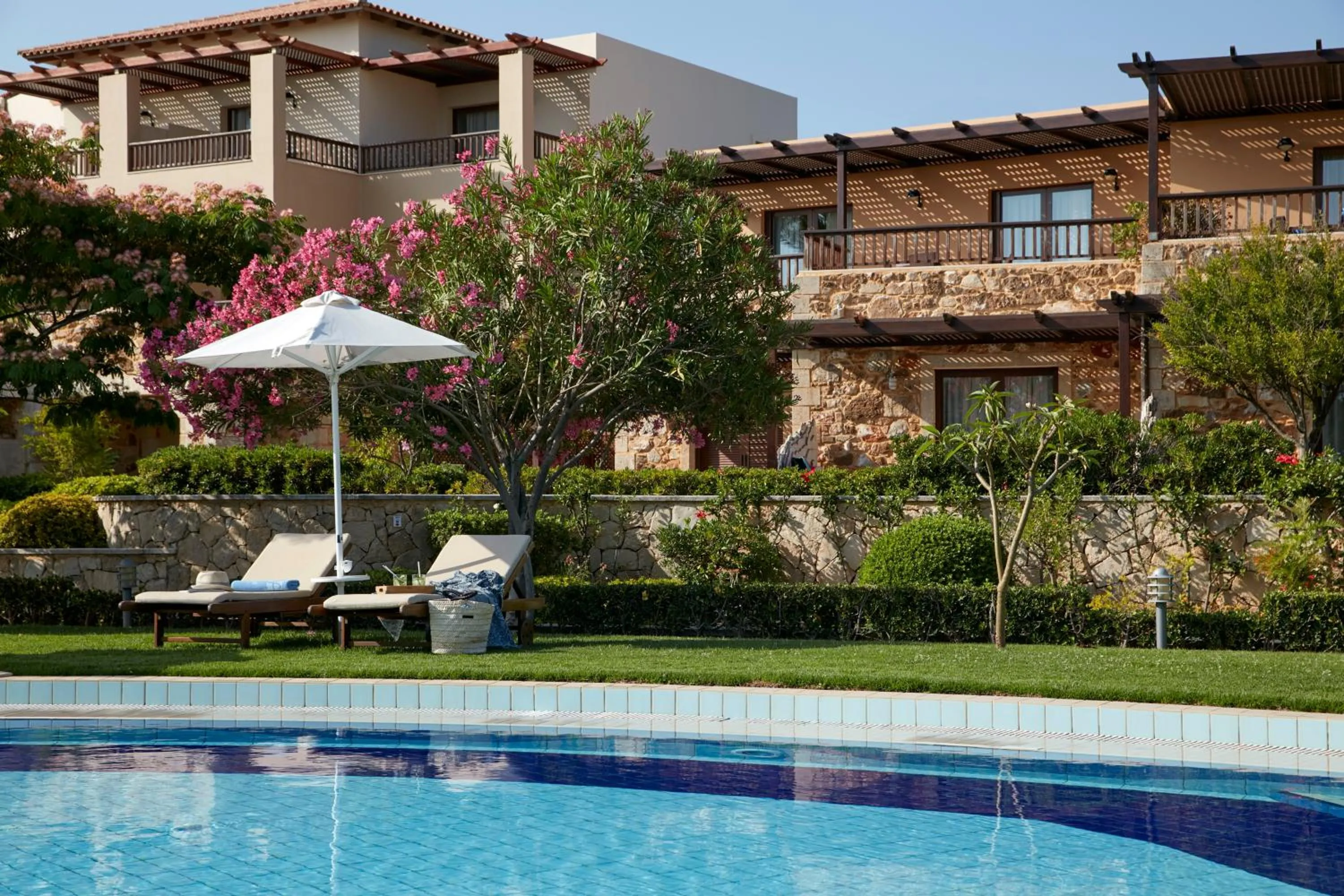 Swimming pool in Minoa Palace Resort