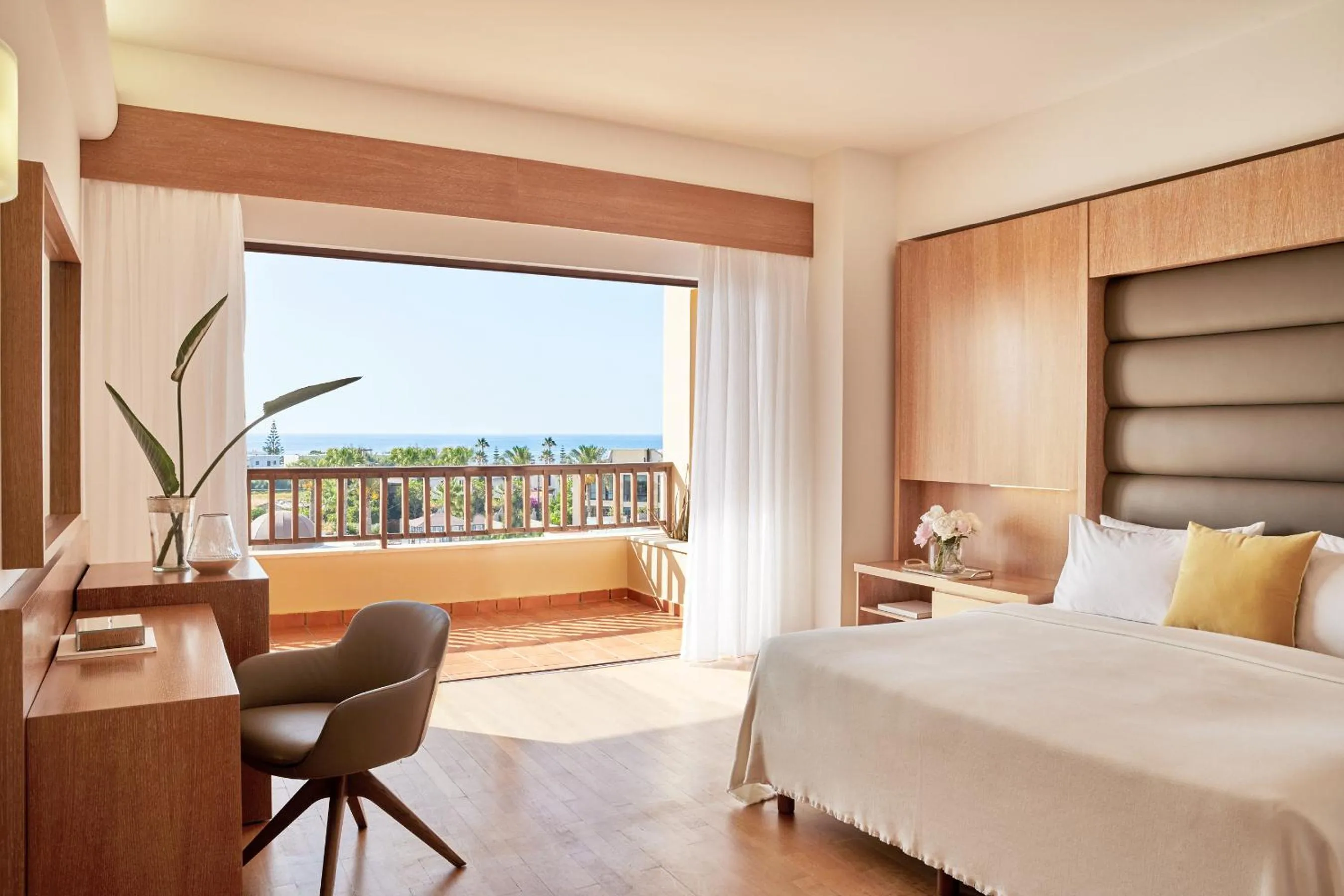 Bedroom, Bed in Minoa Palace Resort