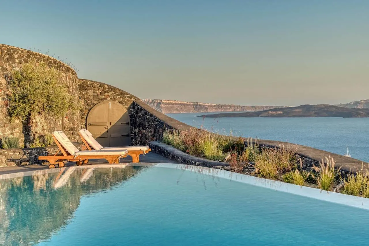 Sea view in Perivolas Hotel