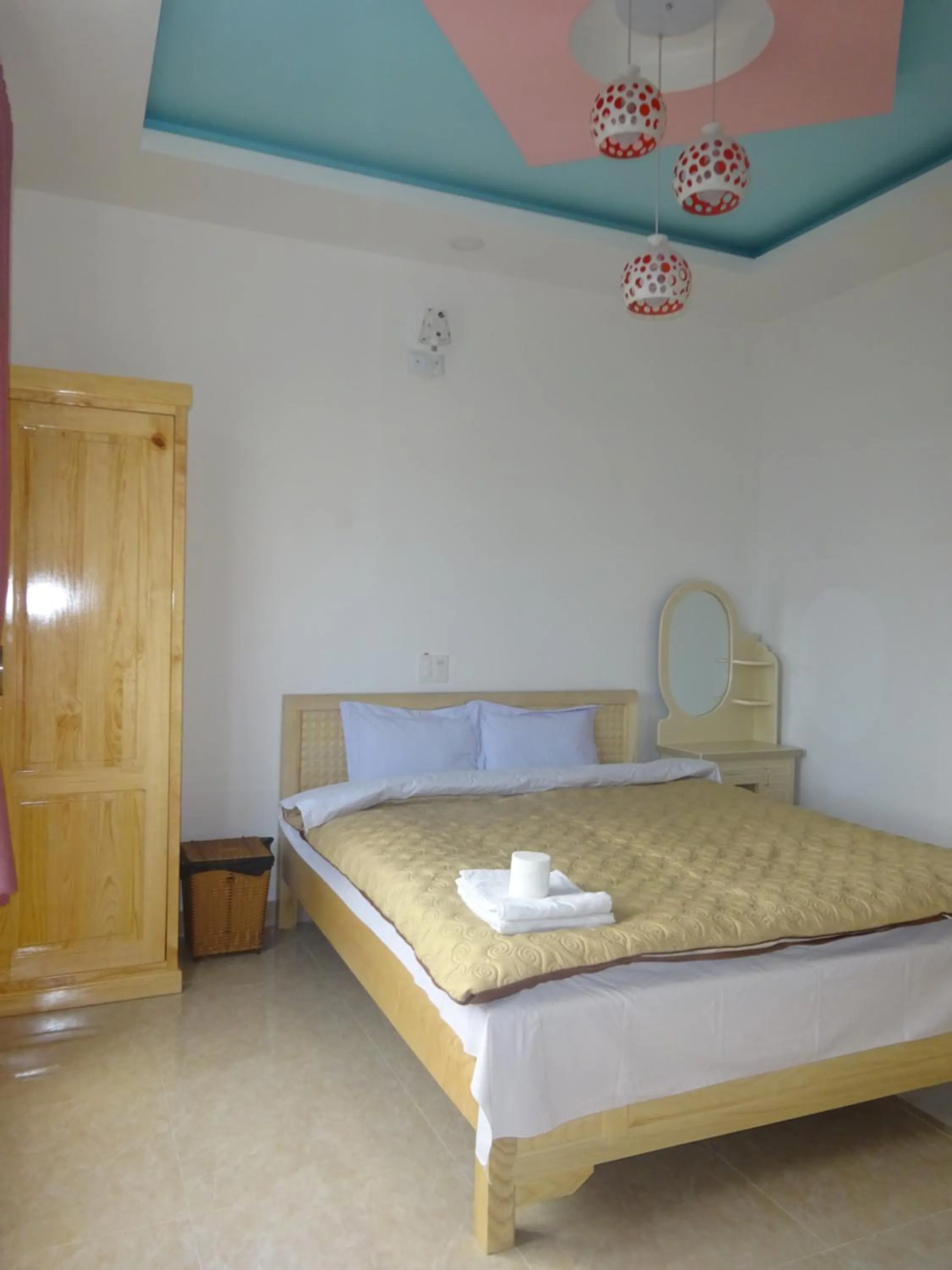 Bed in Blue Sky Homestay