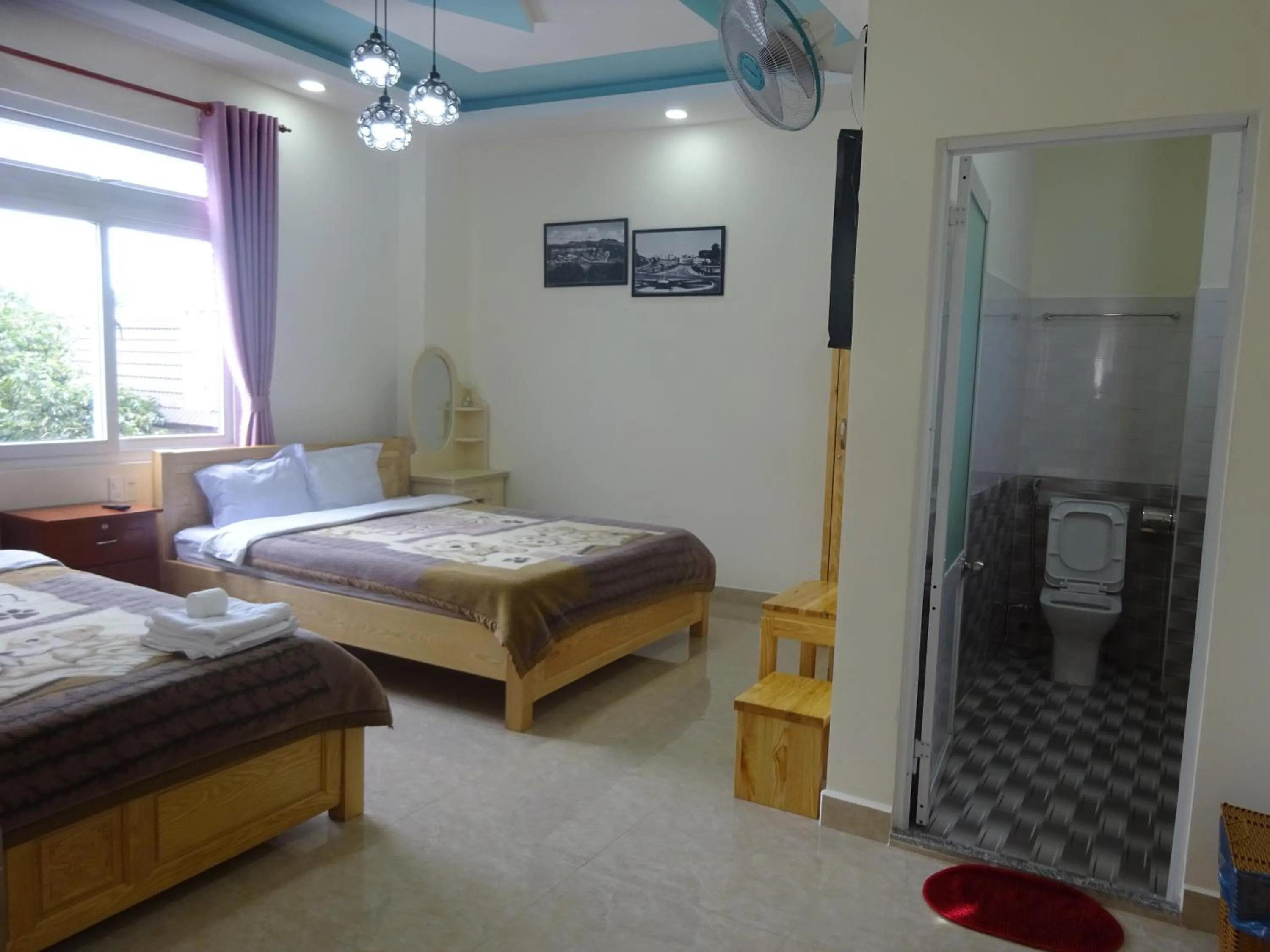 Bed in Blue Sky Homestay