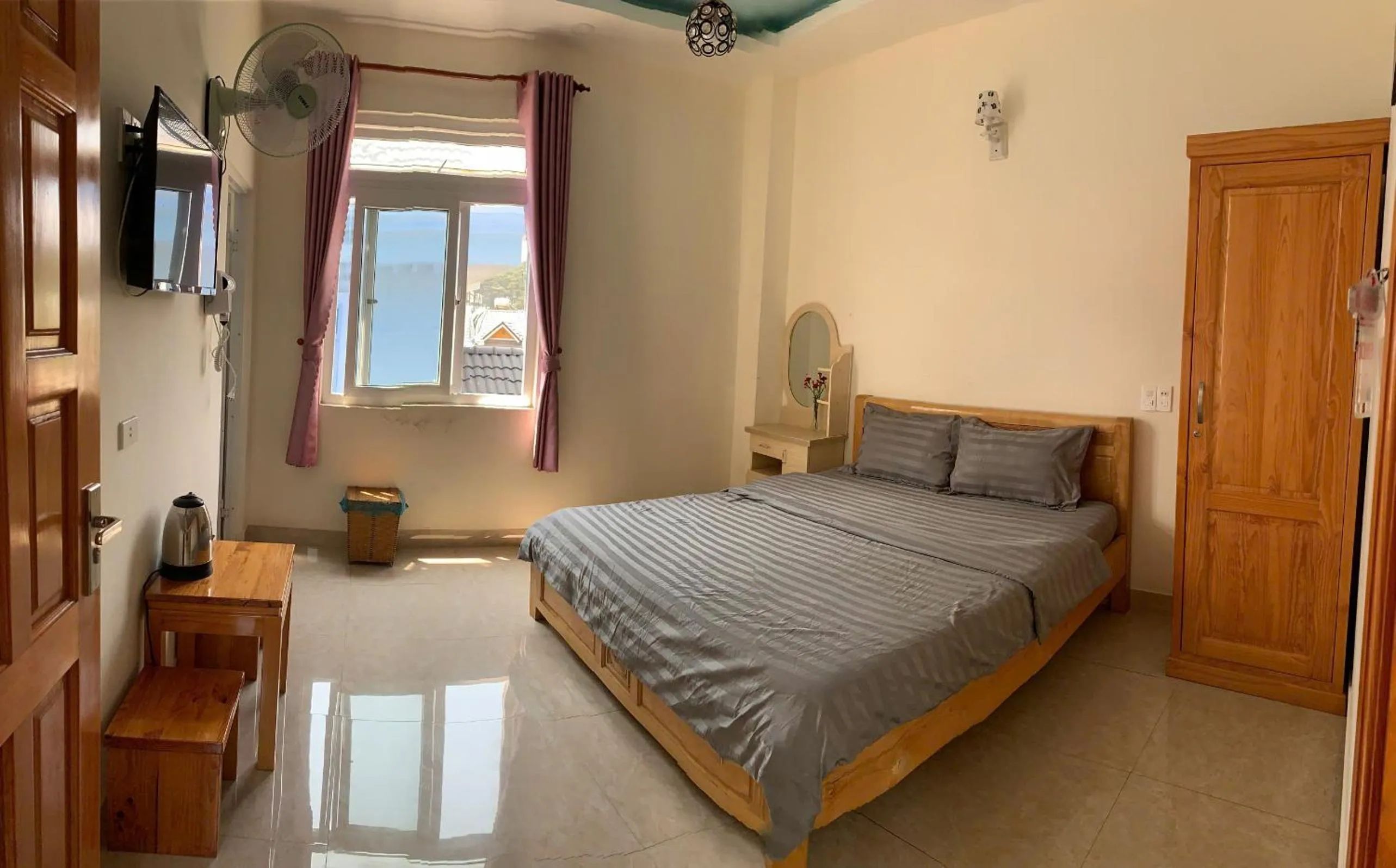 Bed in Blue Sky Homestay