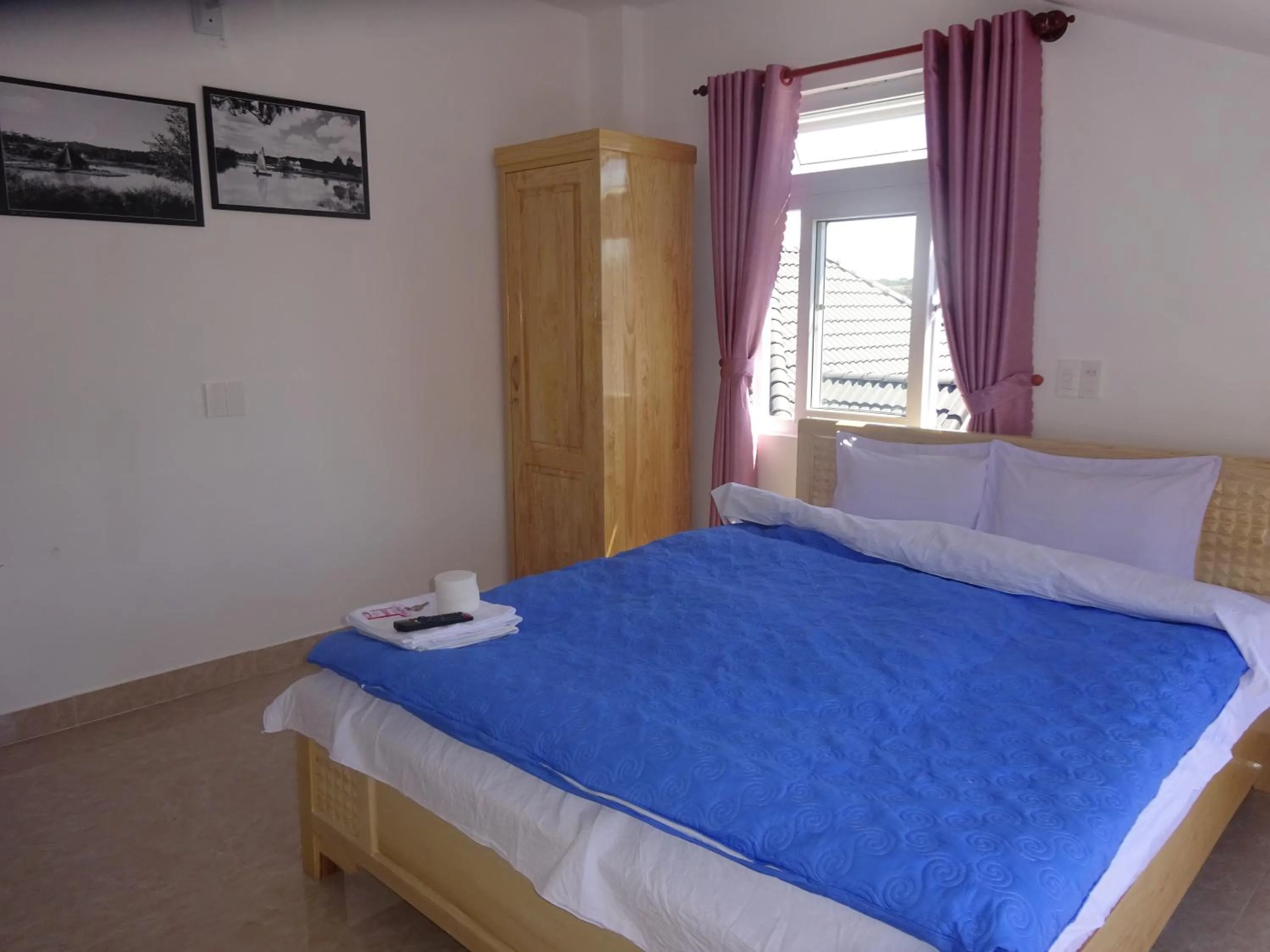 Bed in Blue Sky Homestay