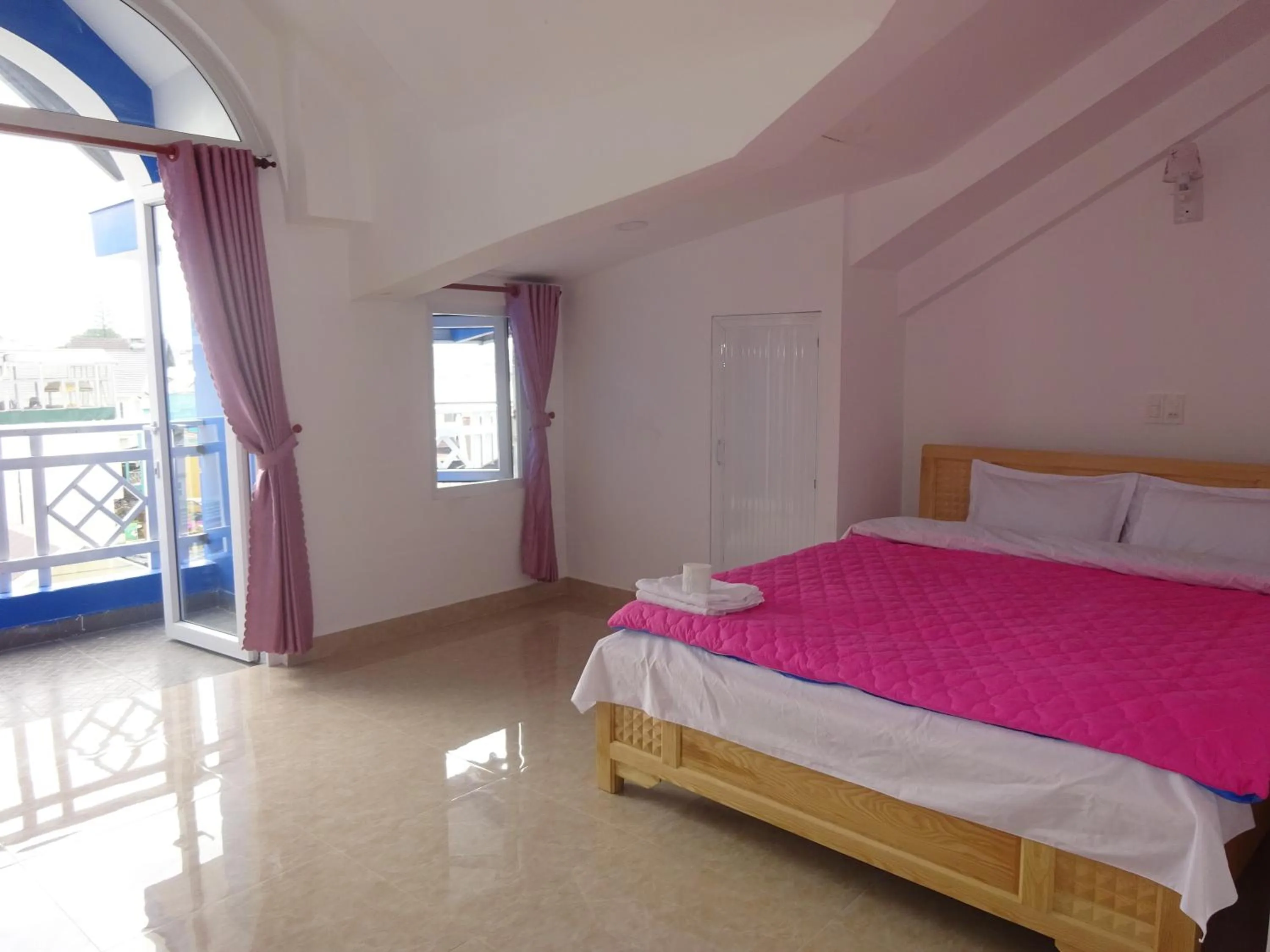 Bed in Blue Sky Homestay