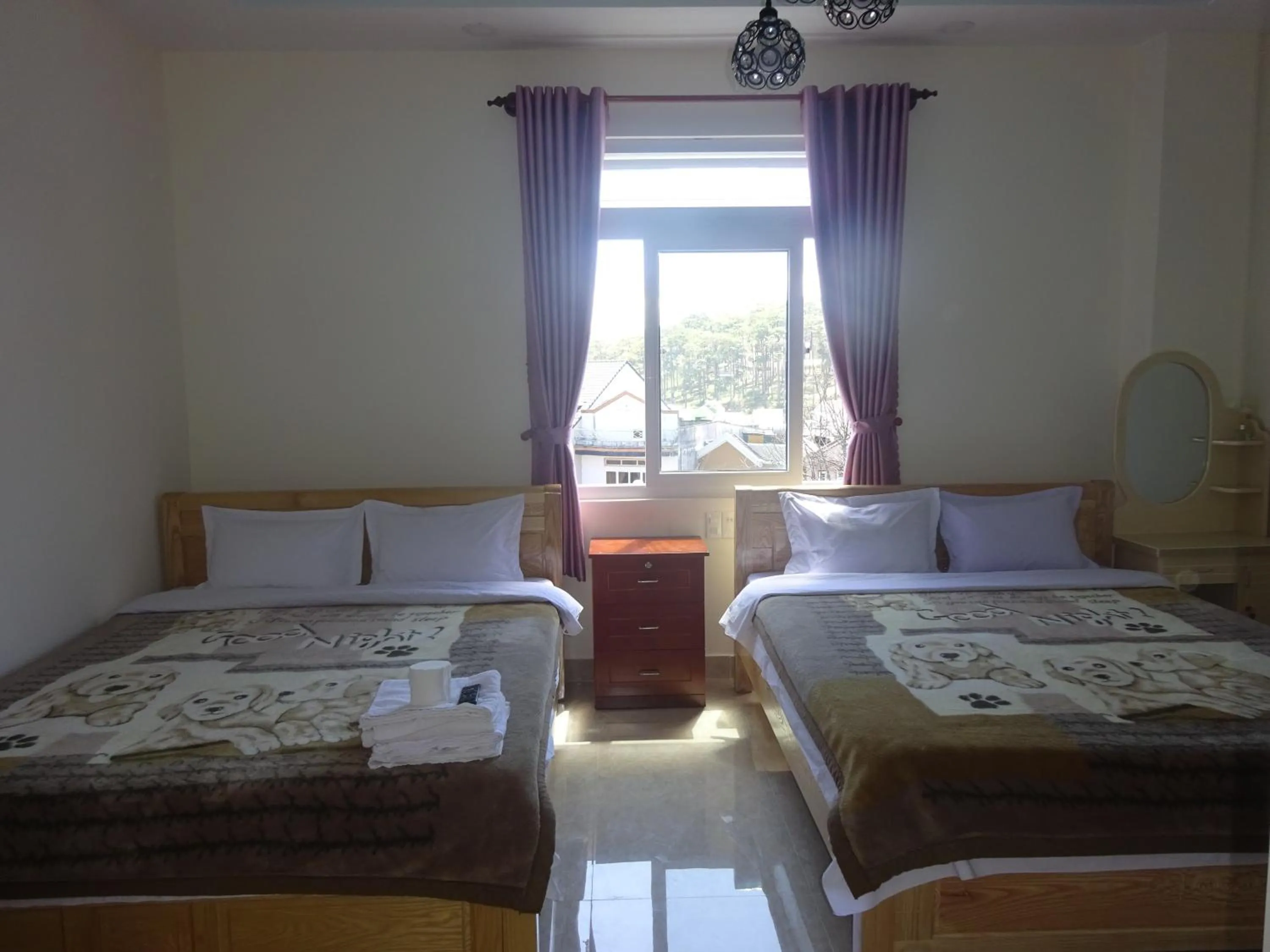 Bed in Blue Sky Homestay