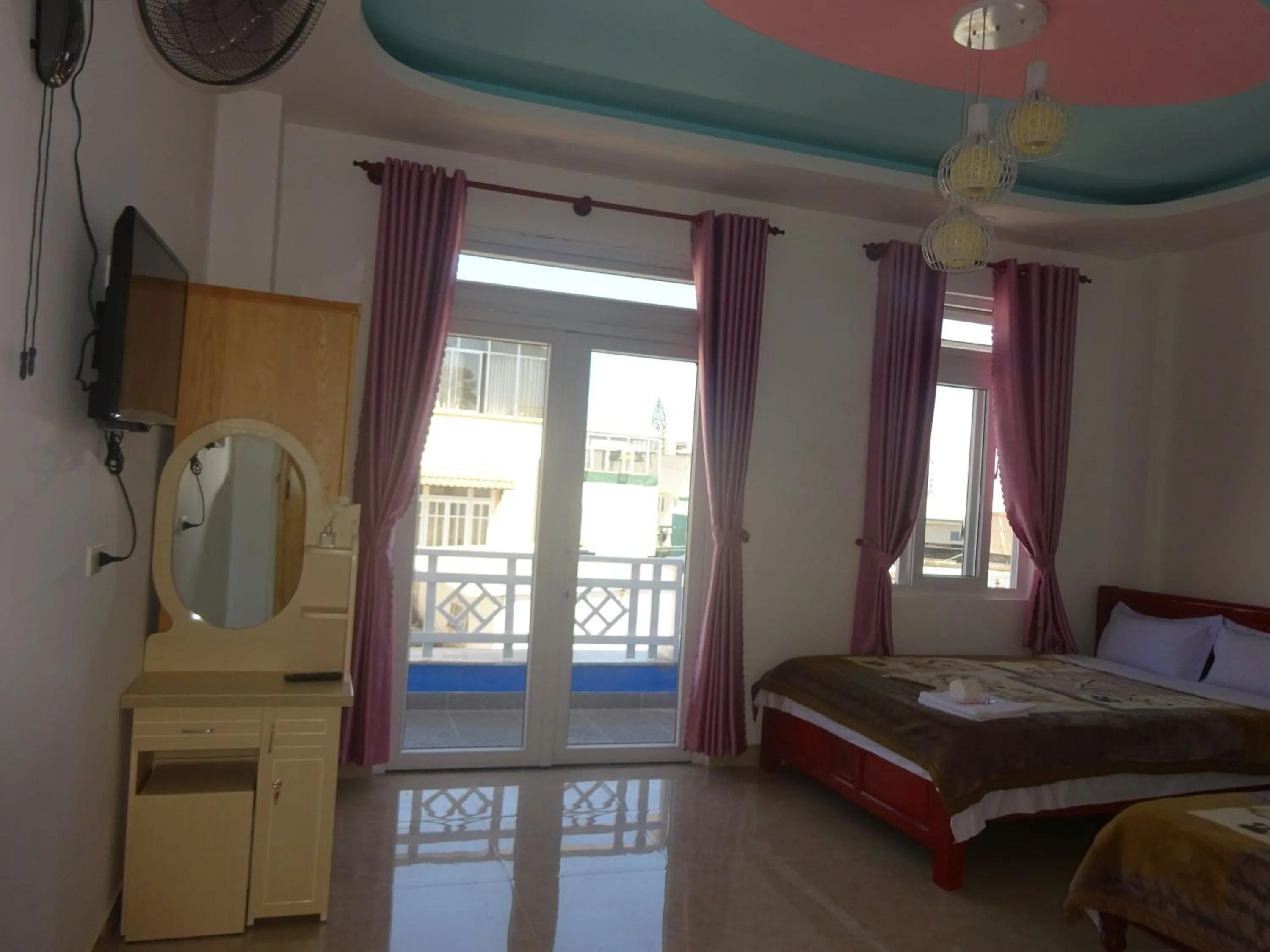 Bed in Blue Sky Homestay