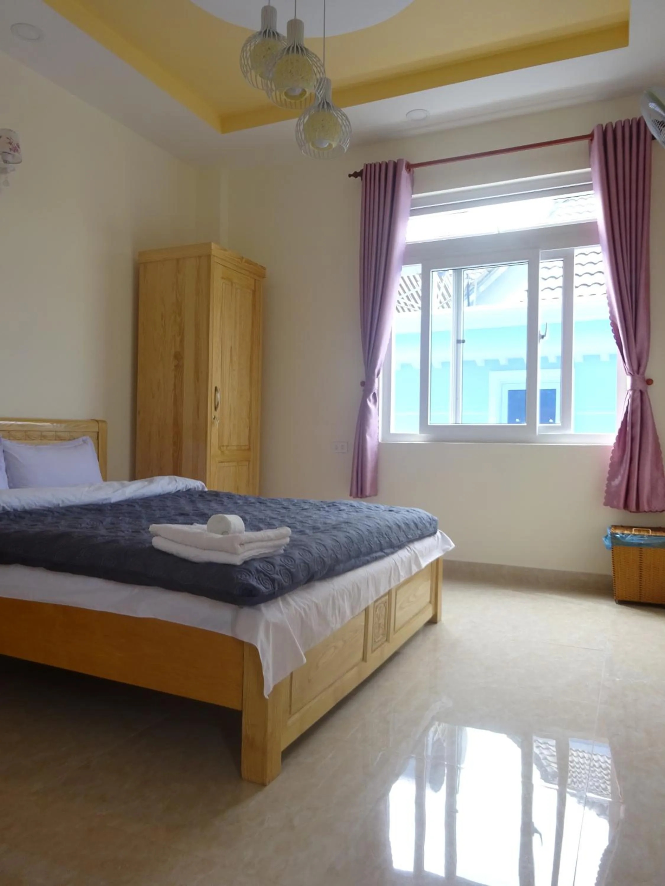 Bed in Blue Sky Homestay