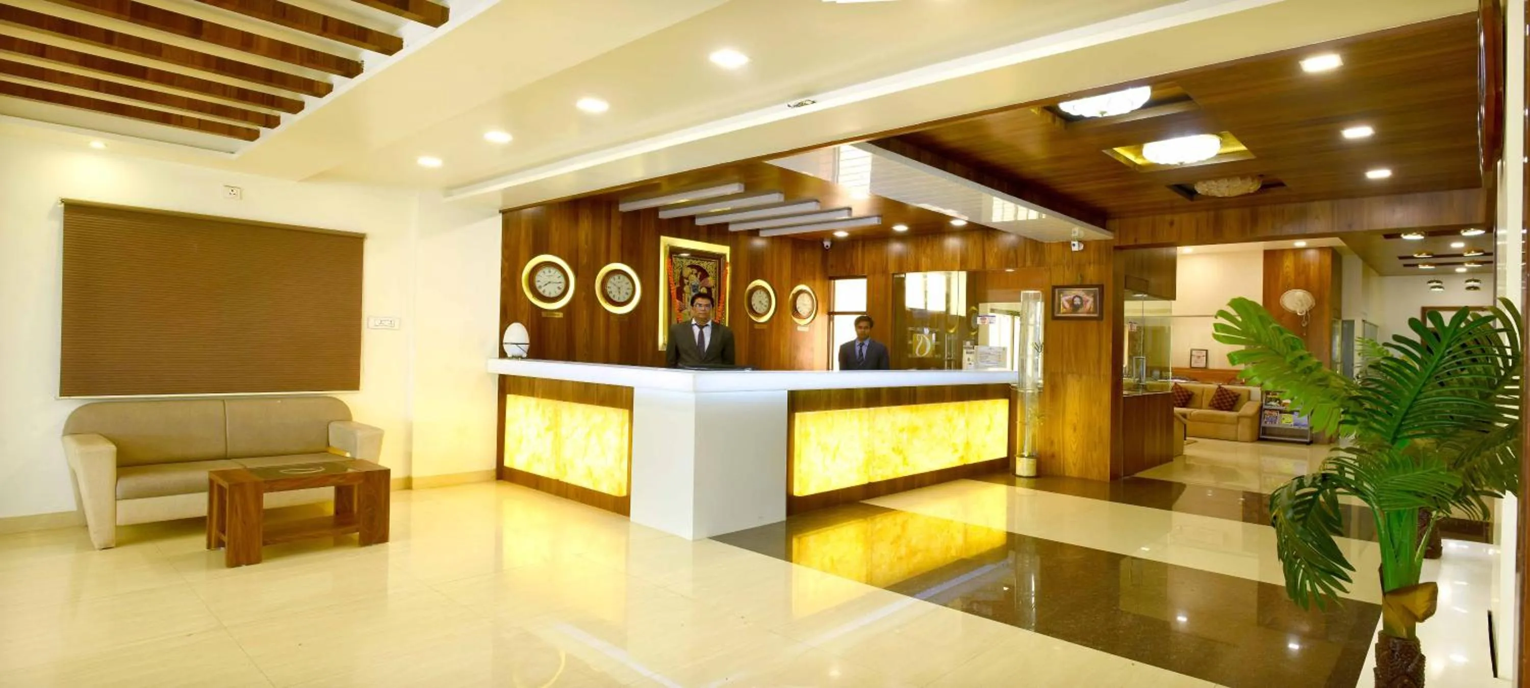 Lobby or reception in The Dwarika Hotel