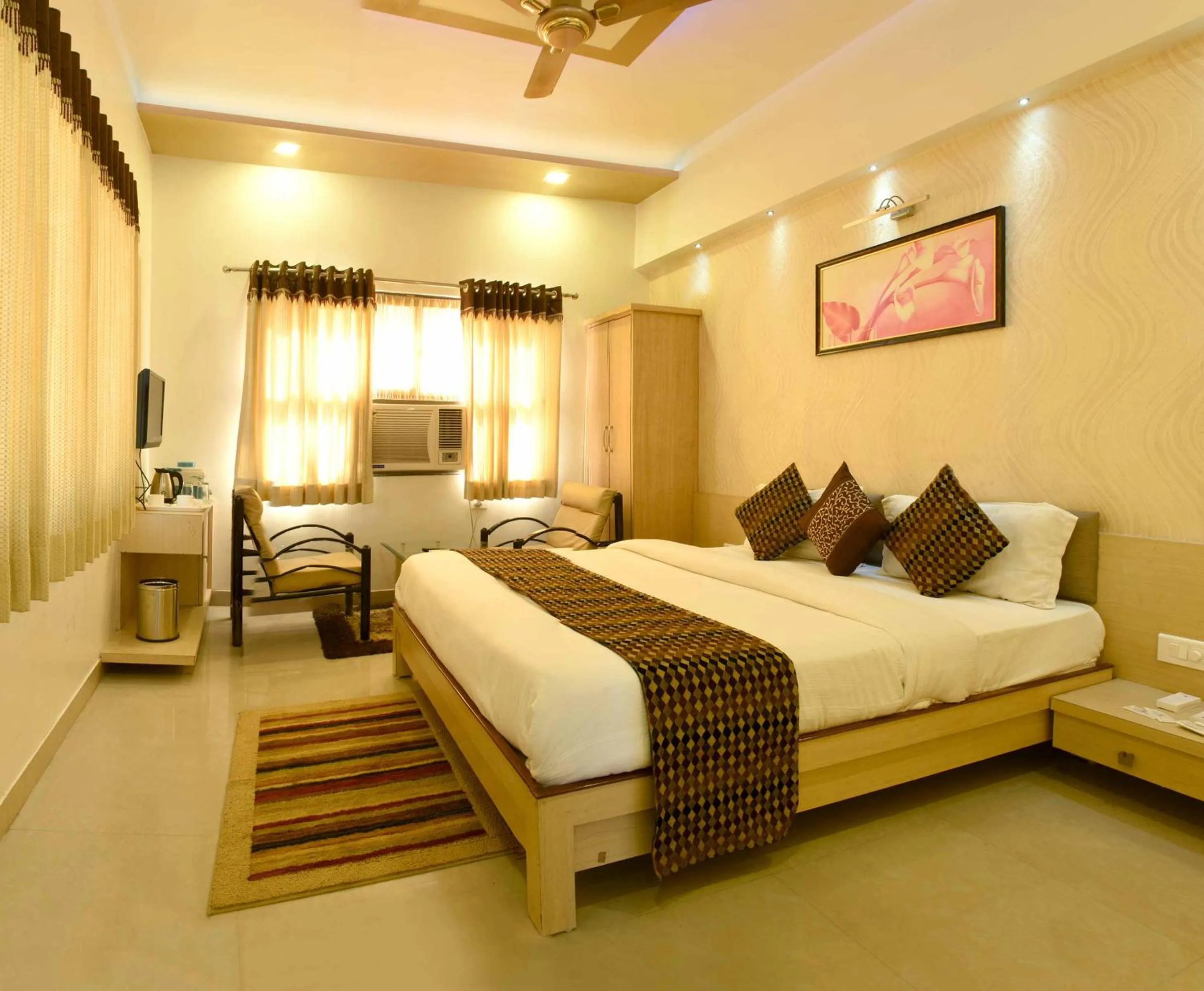 TV and multimedia, Bed in The Dwarika Hotel