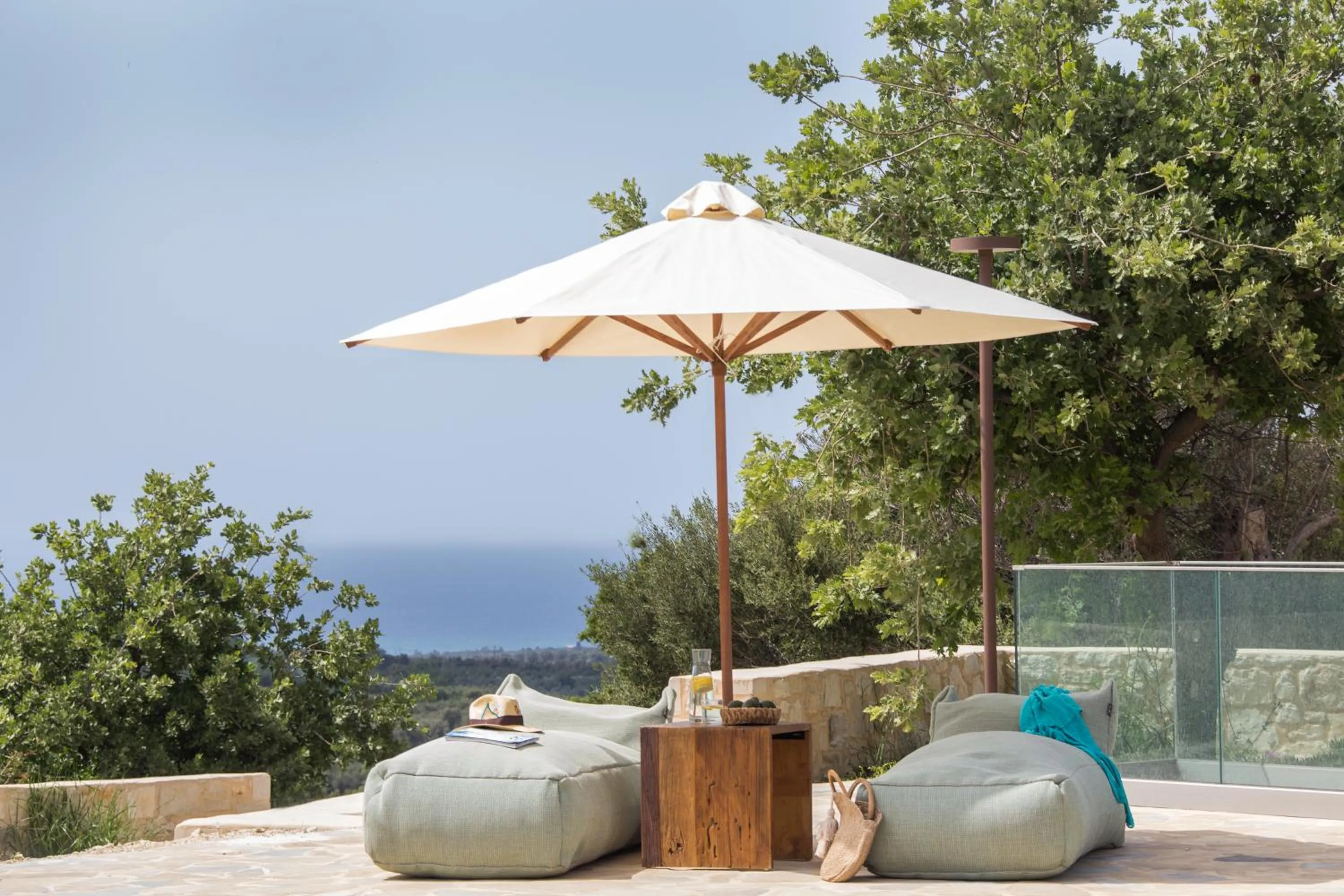 Sea view in Kapsaliana Village Hotel