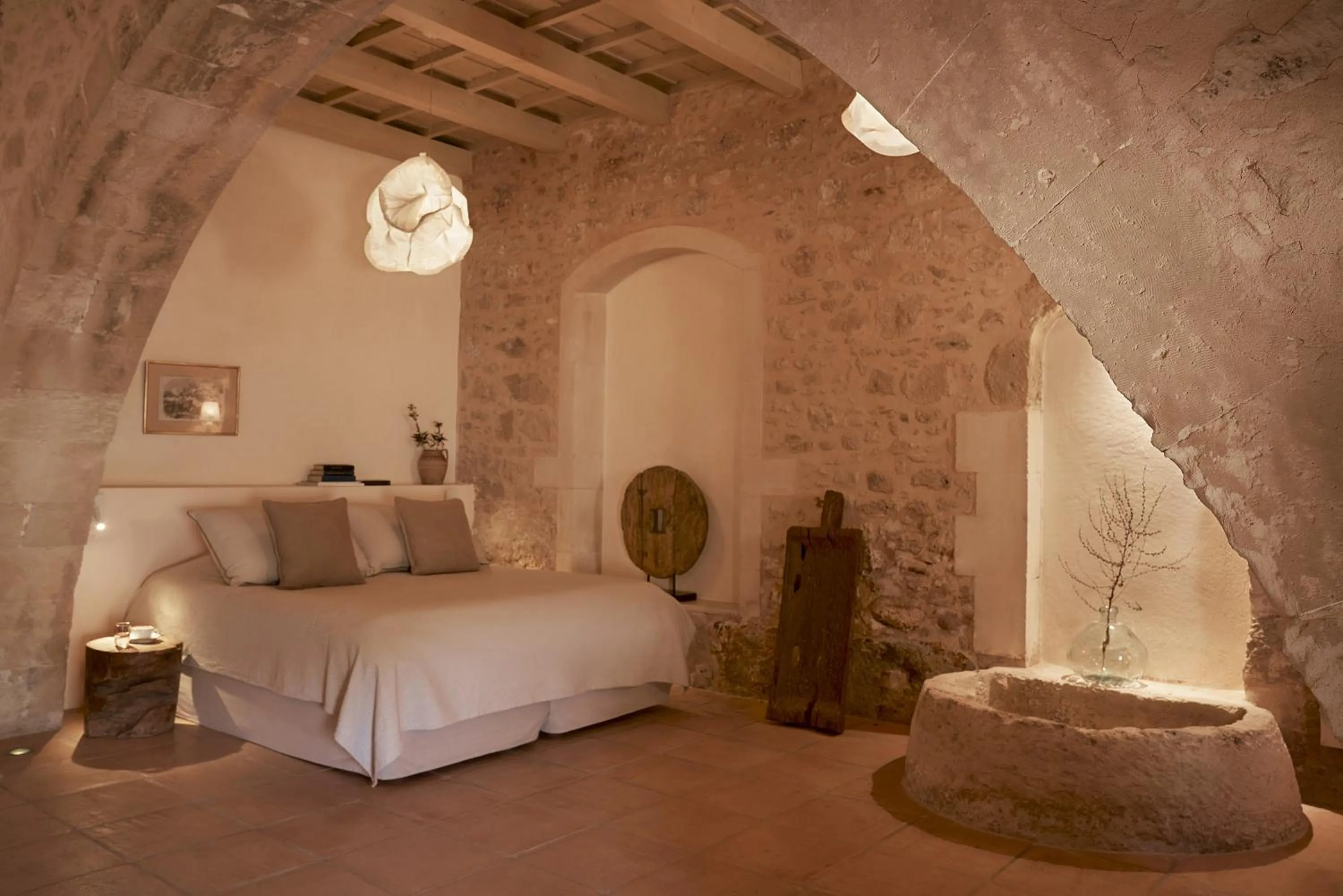 Bedroom, Bed in Kapsaliana Village Hotel