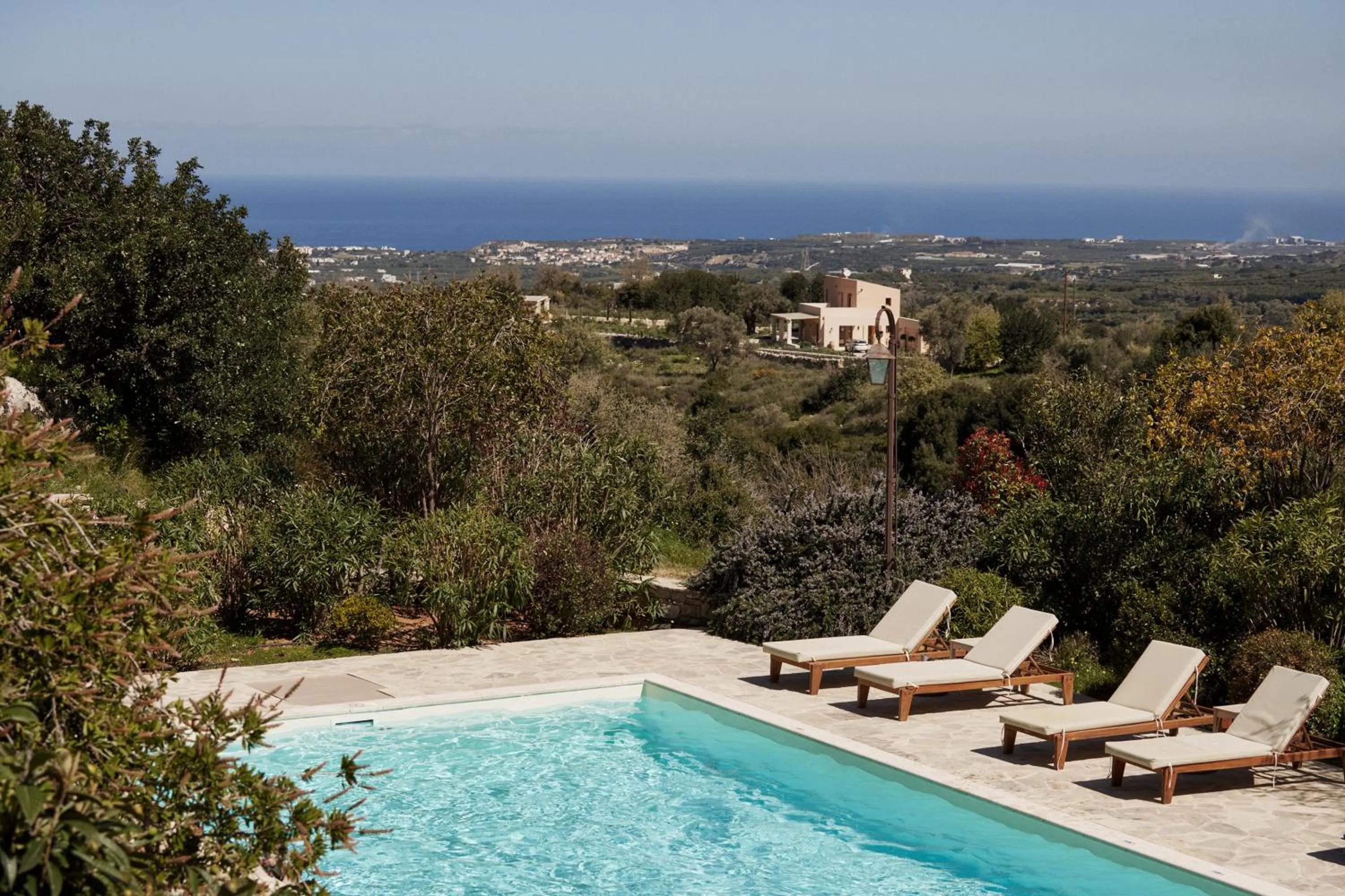 Swimming pool in Kapsaliana Village Hotel